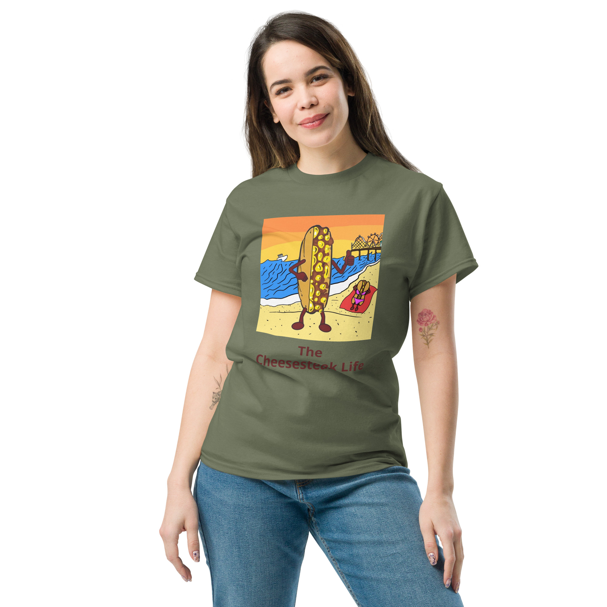 T-shirt - Cheesey Beach - Image 9