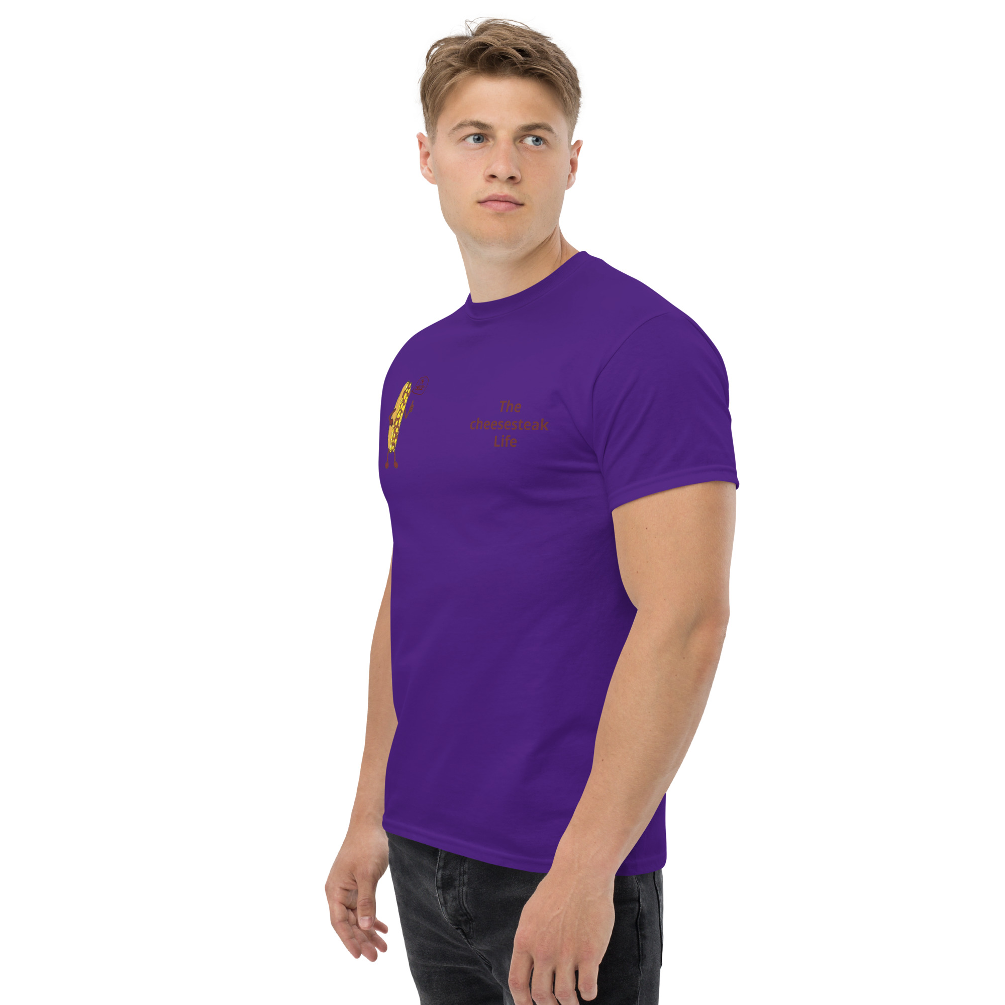 T-shirt - Cheesesteak Life - Amigo Dan - Cheesey Beach on back - Image 6