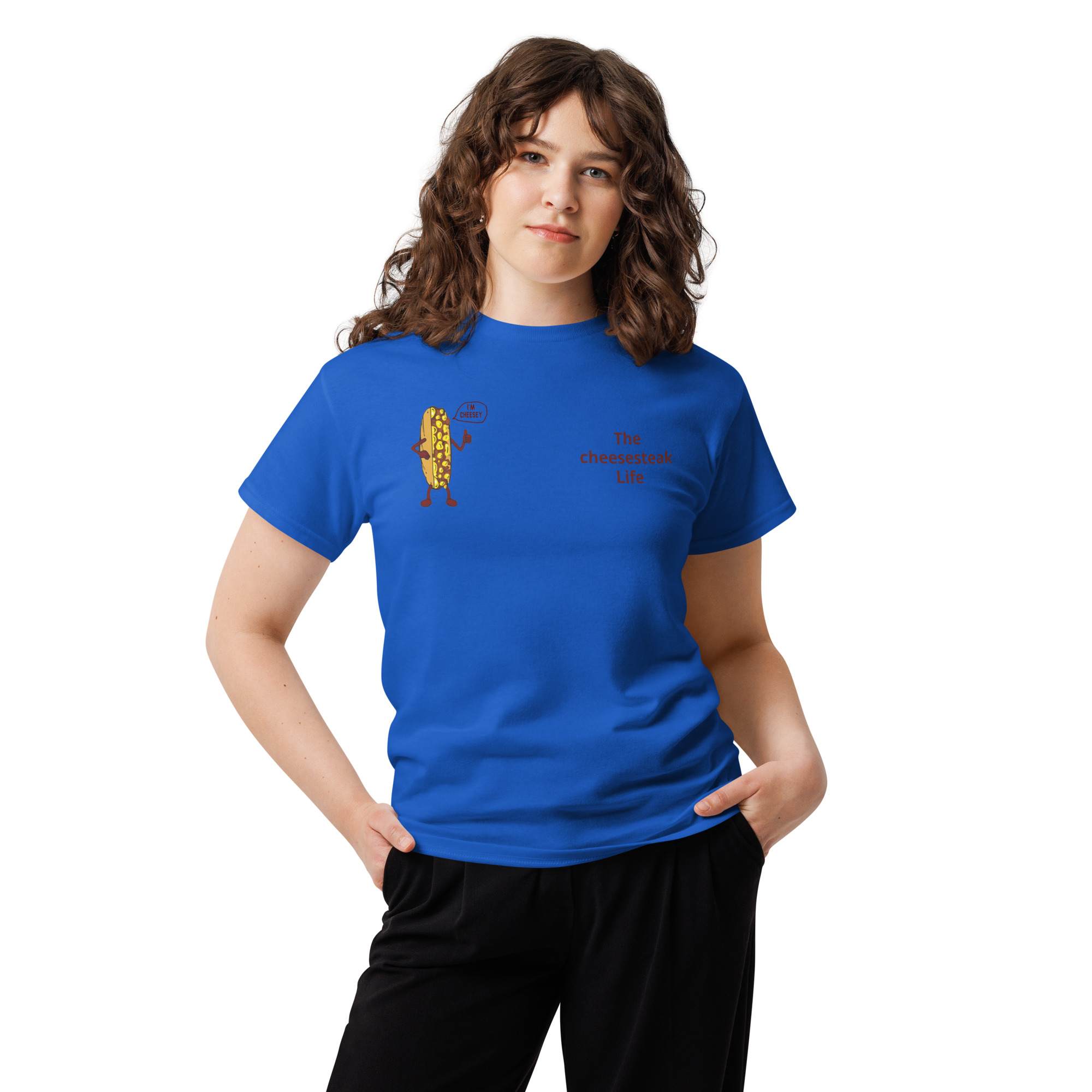 T-shirt - Cheesesteak Life - Amigo Dan - Mr. Cheesey on back - Image 6