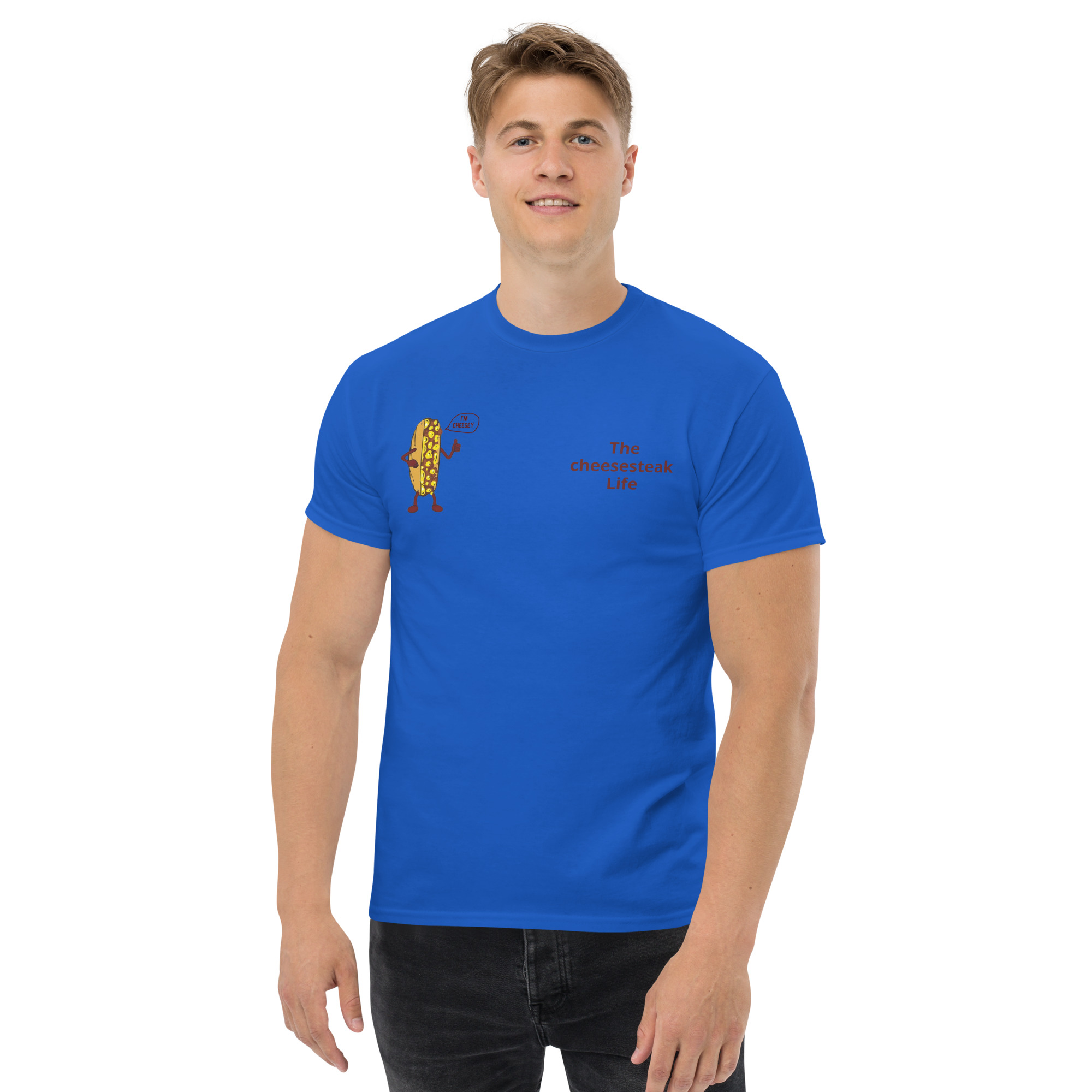 T-shirt - Cheesesteak Life - Amigo Dan - Cheesey Beach on back - Image 10