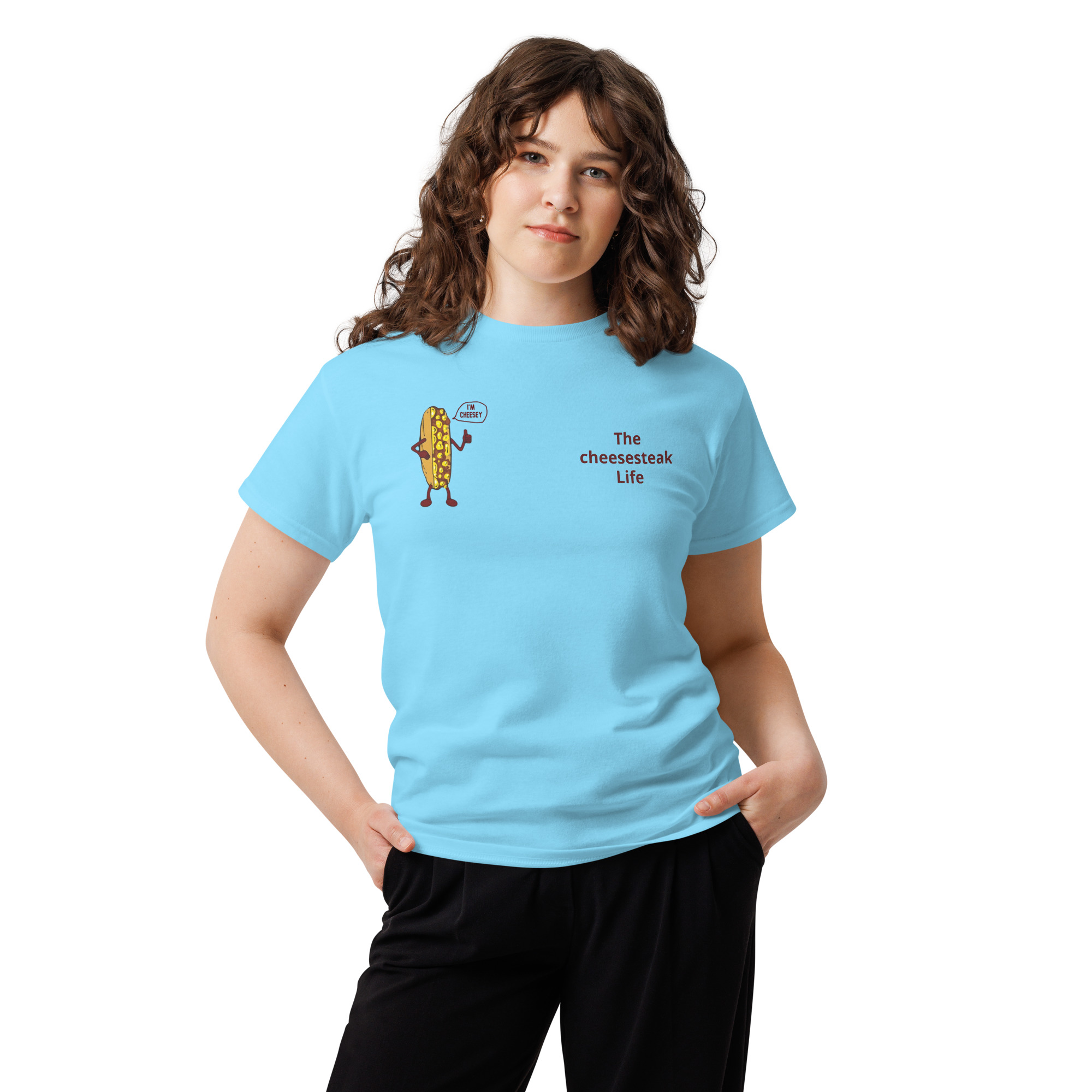 T-shirt - Cheesesteak Life - Amigo Dan - Mr. Cheesey on back - Image 16