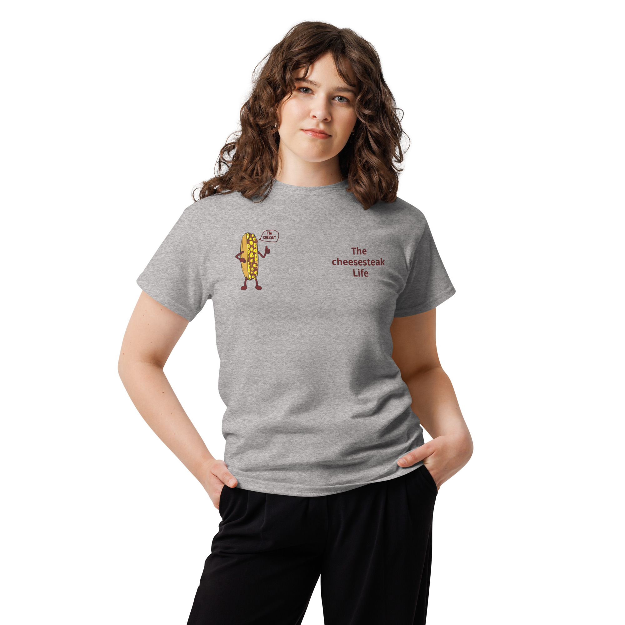 T-shirt - Cheesesteak Life - Amigo Dan - Mr. Cheesey on back - Image 14