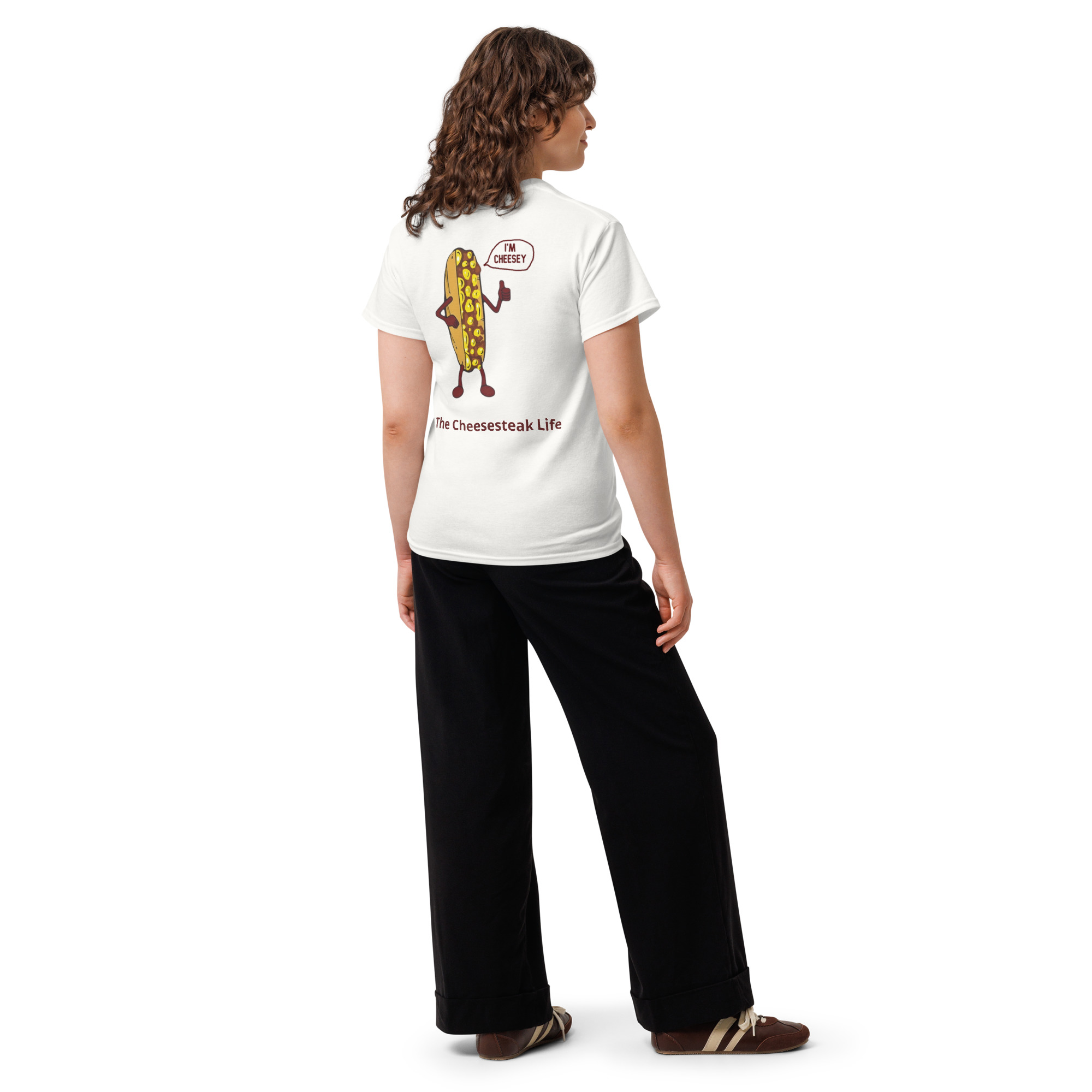 T-shirt - Cheesesteak Life - Amigo Dan - Mr. Cheesey on back - Image 19