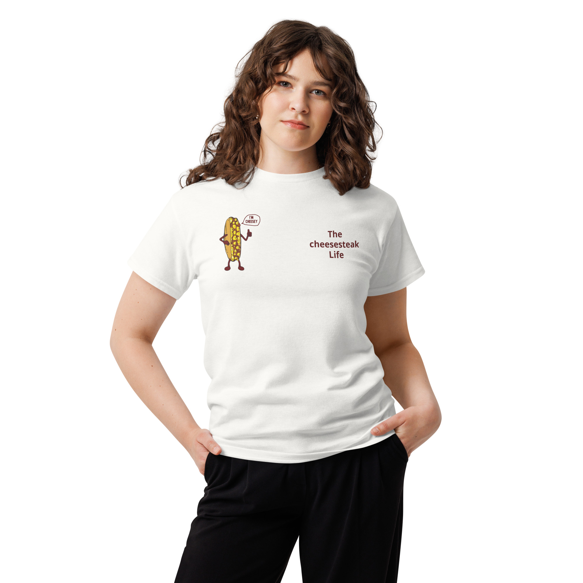 T-shirt - Cheesesteak Life - Amigo Dan - Mr. Cheesey on back - Image 20