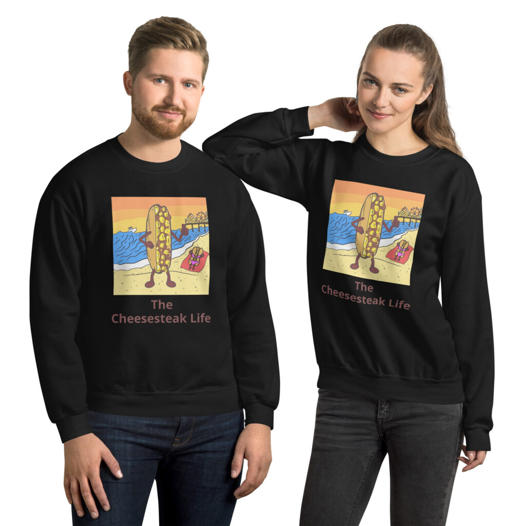 Sweatshirt - Cheesey Beach