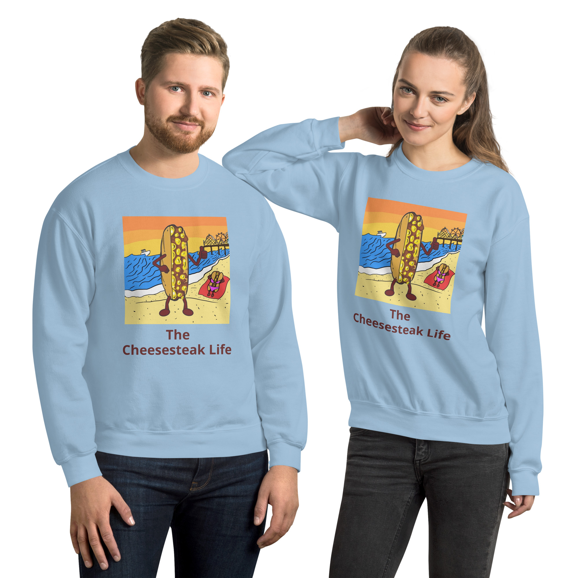Sweatshirt - Cheesey Beach - Image 5