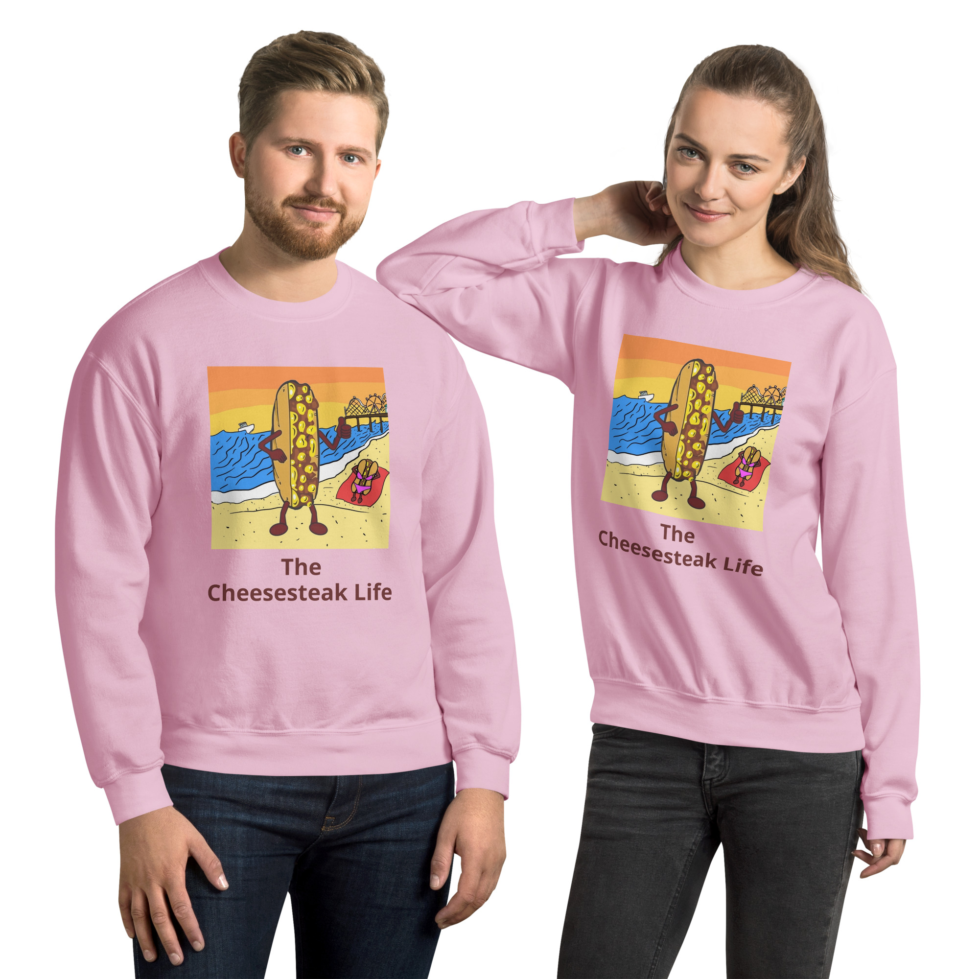 Sweatshirt - Cheesey Beach - Image 6