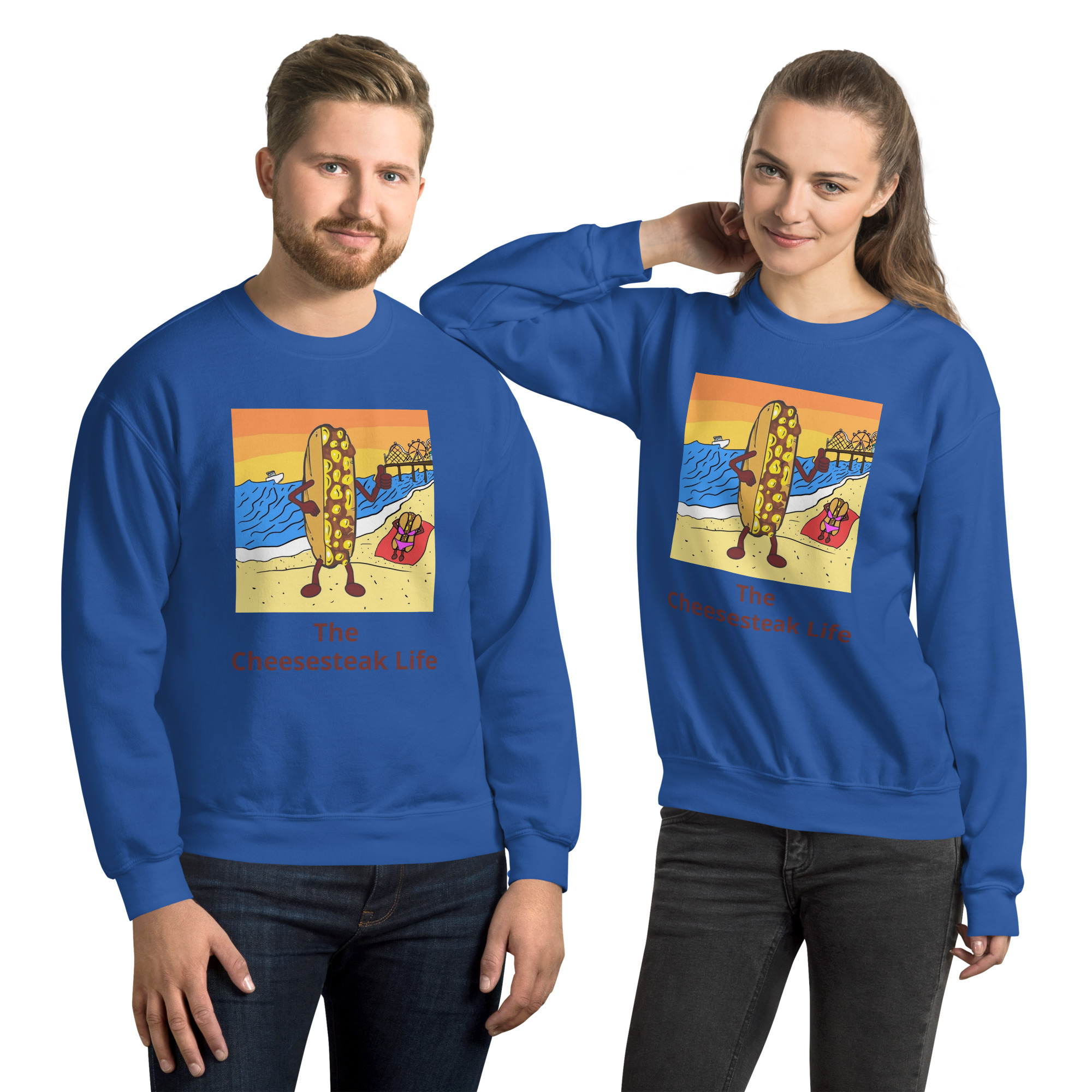 Sweatshirt - Cheesey Beach - Image 3