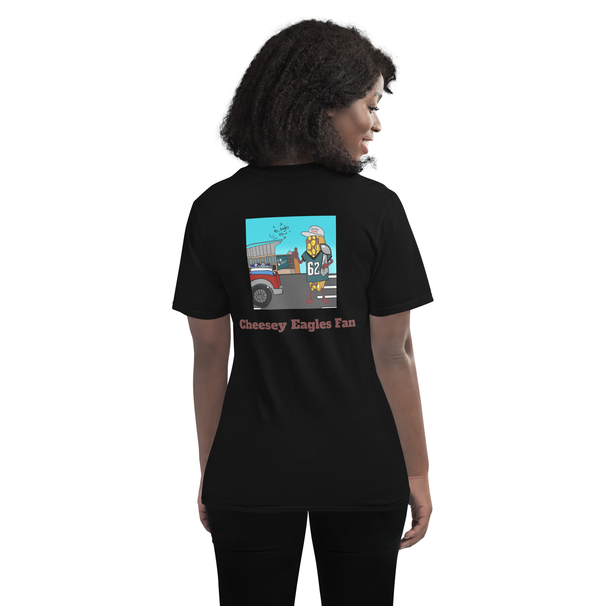 T-Shirt - Cheesesteak Life - Amigo Dan - Cheesey Eagles Fan - Image 2