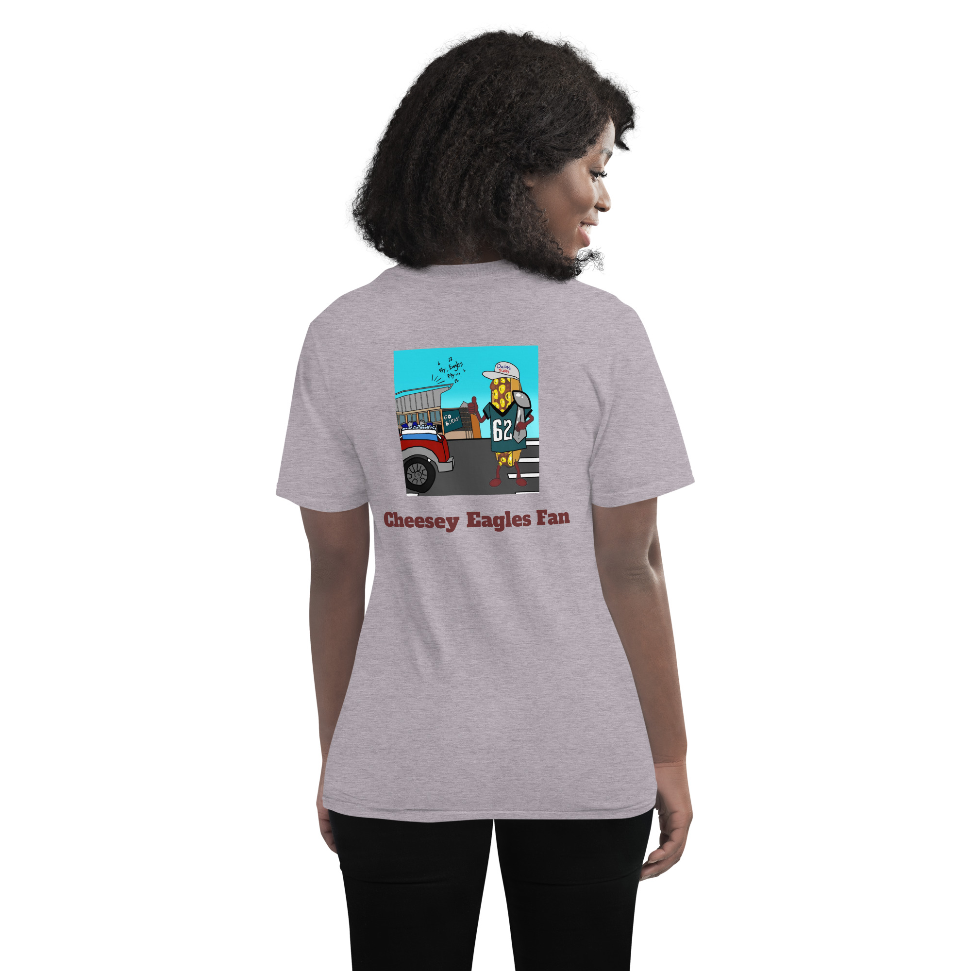 T-Shirt - Cheesesteak Life - Amigo Dan - Cheesey Eagles Fan - Image 6