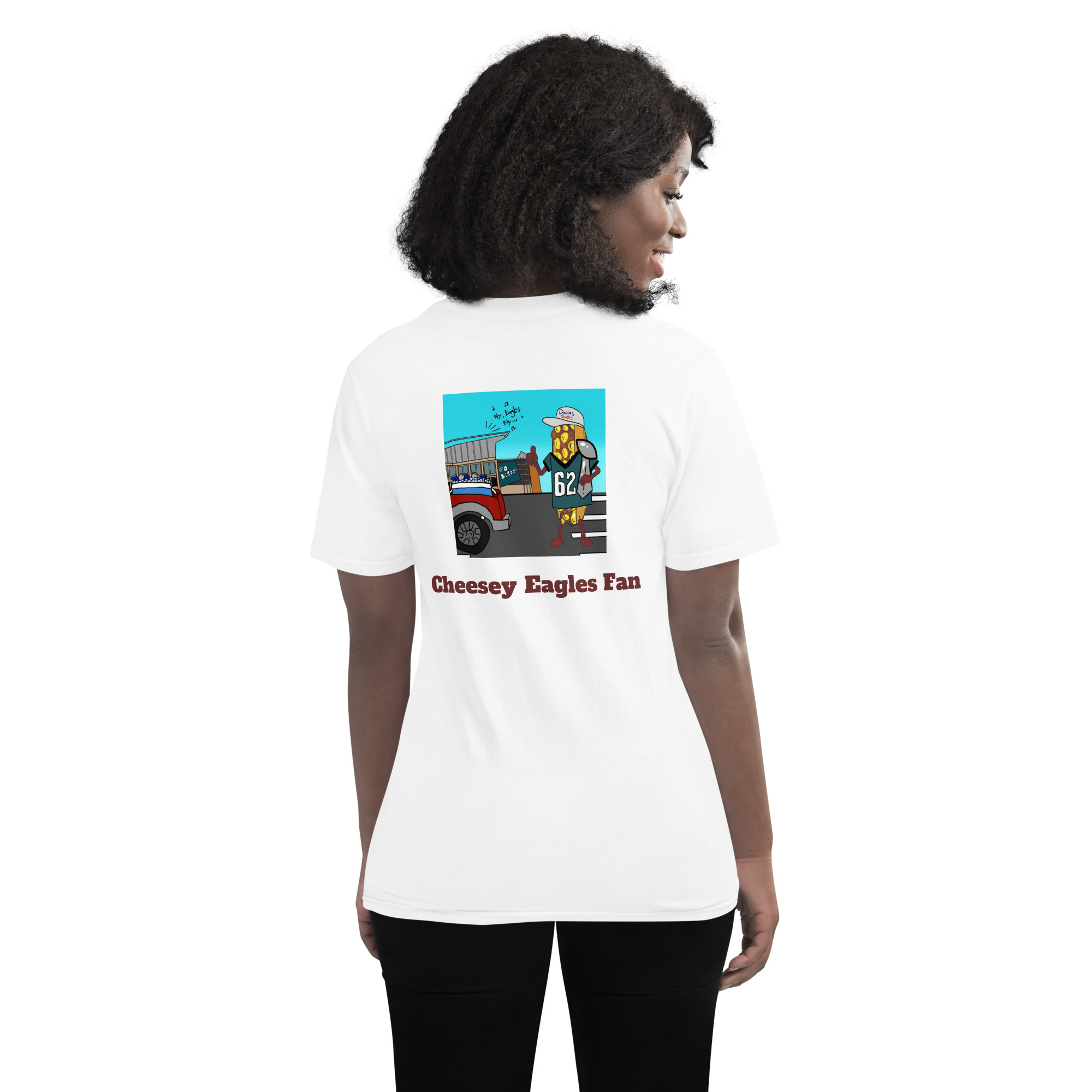 T-Shirt - Cheesesteak Life - Amigo Dan - Cheesey Eagles Fan - Image 8