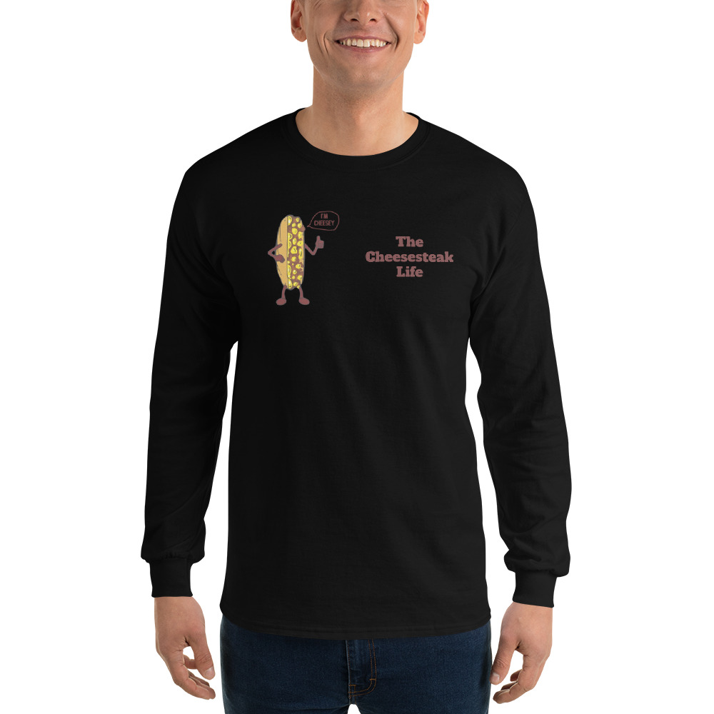 Long Sleeve T-Shirt - Cheesesteak Life - Amigo Dan - Mr. Cheesey