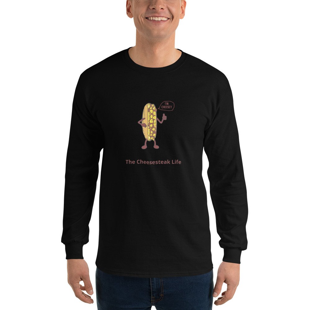 Long Sleeve Shirt - Cheesesteak Life - Mr. Cheesey