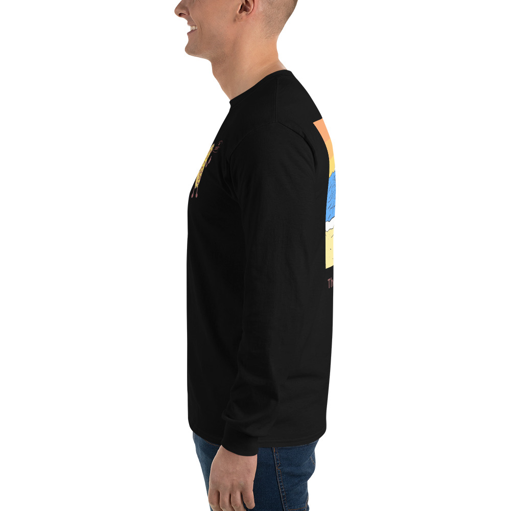 Long Sleeve Shirt - Cheesesteak Life - Amigo Dan - Cheesey Beach - TCL on arm - Image 2