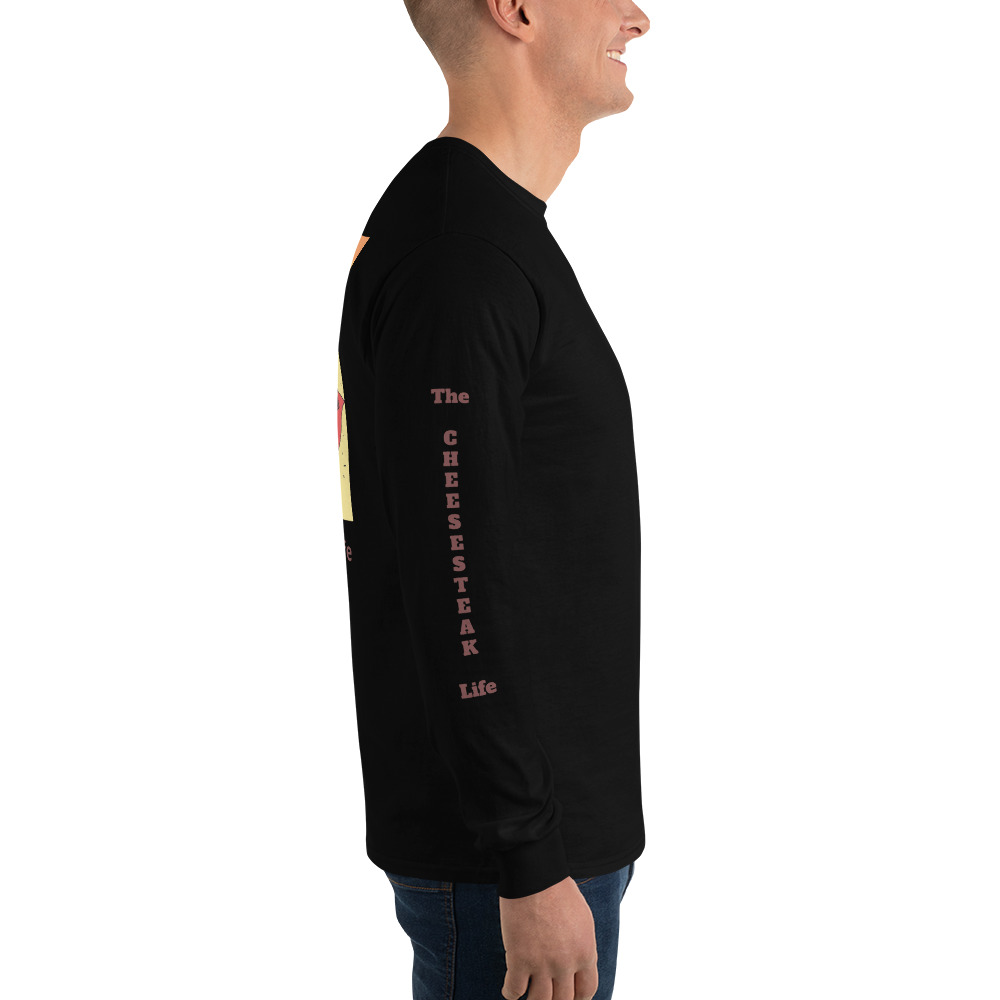 Long Sleeve Shirt - Cheesesteak Life - Amigo Dan - Cheesey Beach - TCL on arm - Image 3