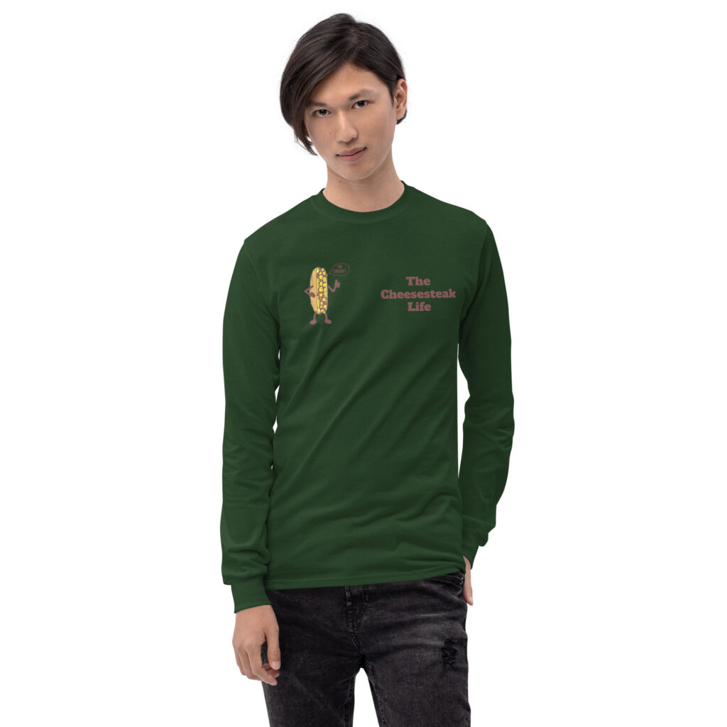 Long Sleeve T-Shirt - Cheesesteak Life - Amigo Dan collection - Dallas sucks