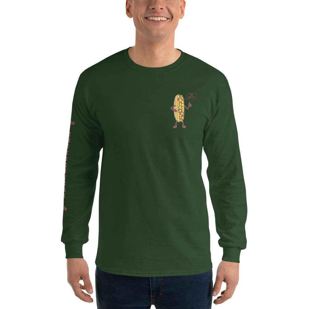 Long Sleeve Shirt - Cheesesteak Life - Amigo Dan - Cheesey Eagles Fan on back - TCL on arm - Image 4