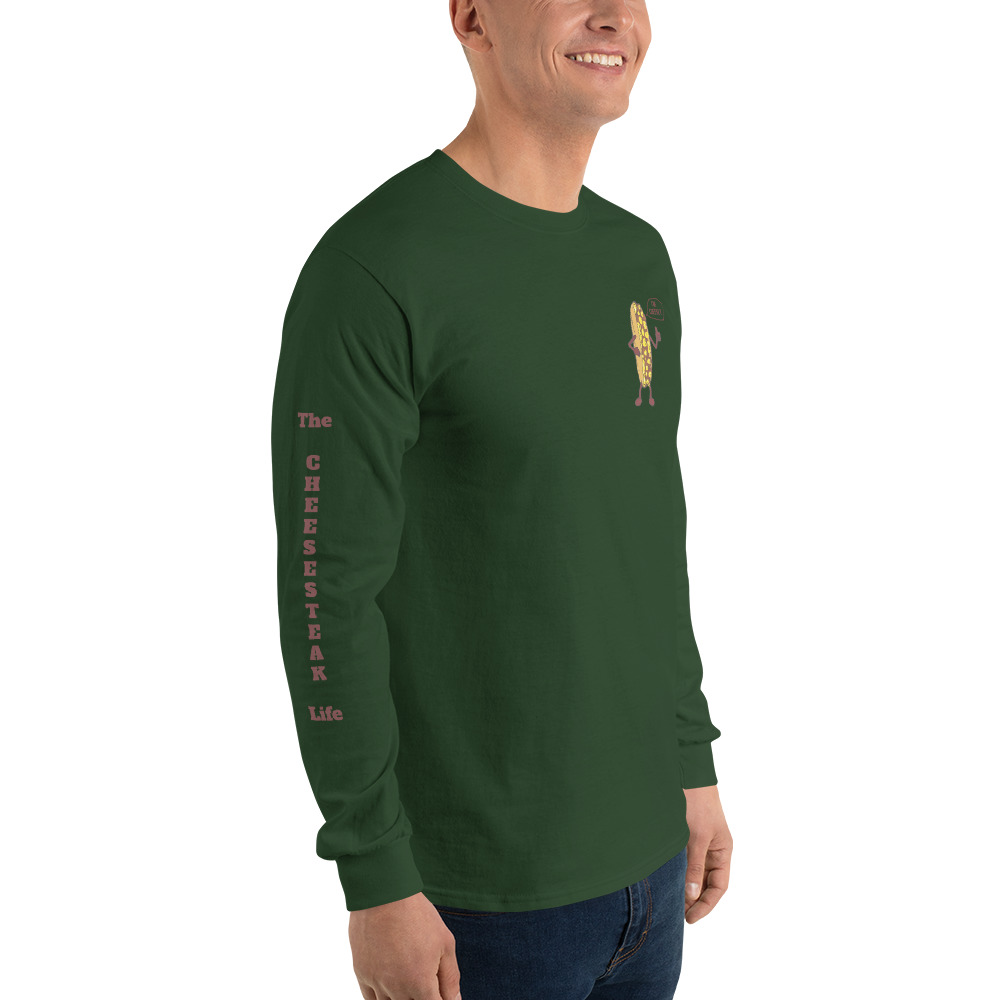 Long Sleeve Shirt - Cheesesteak Life - Amigo Dan - Cheesey Eagles Fan on back - TCL on arm - Image 6