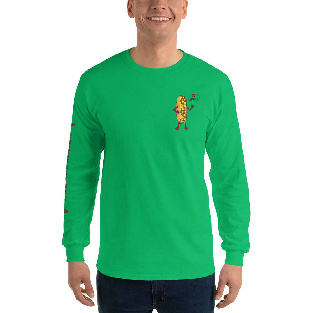 Long Sleeve Shirt - Cheesesteak Life - Amigo Dan - Cheesey Bar-B-Que on back - TCL on arm - Image 13
