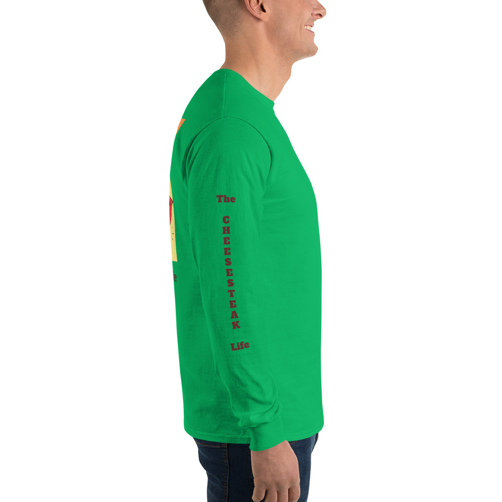 Long Sleeve Shirt - Cheesesteak Life - Amigo Dan - Cheesey Beach - TCL on arm - Image 15