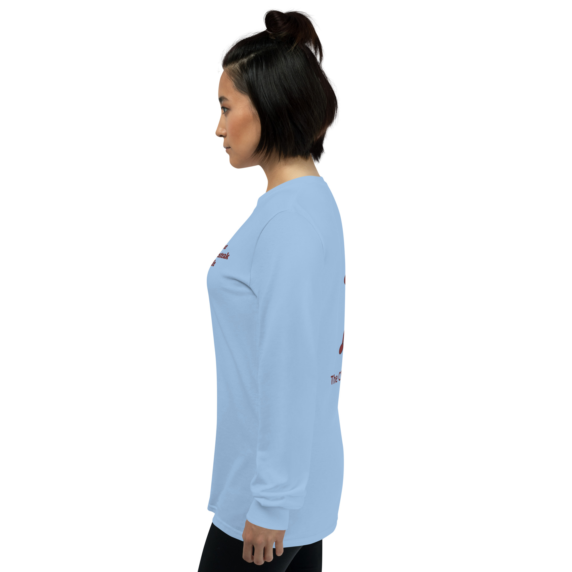 Long Sleeve T-Shirt - Cheesesteak Life - Amigo Dan - Mr. Cheesey on back - Image 19