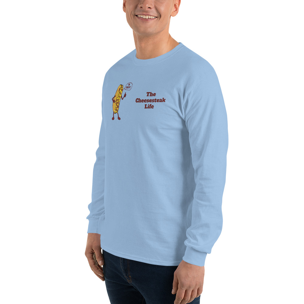 Long Sleeve T-Shirt - Cheesesteak Life - Amigo Dan - Cheesey Beach - Image 23