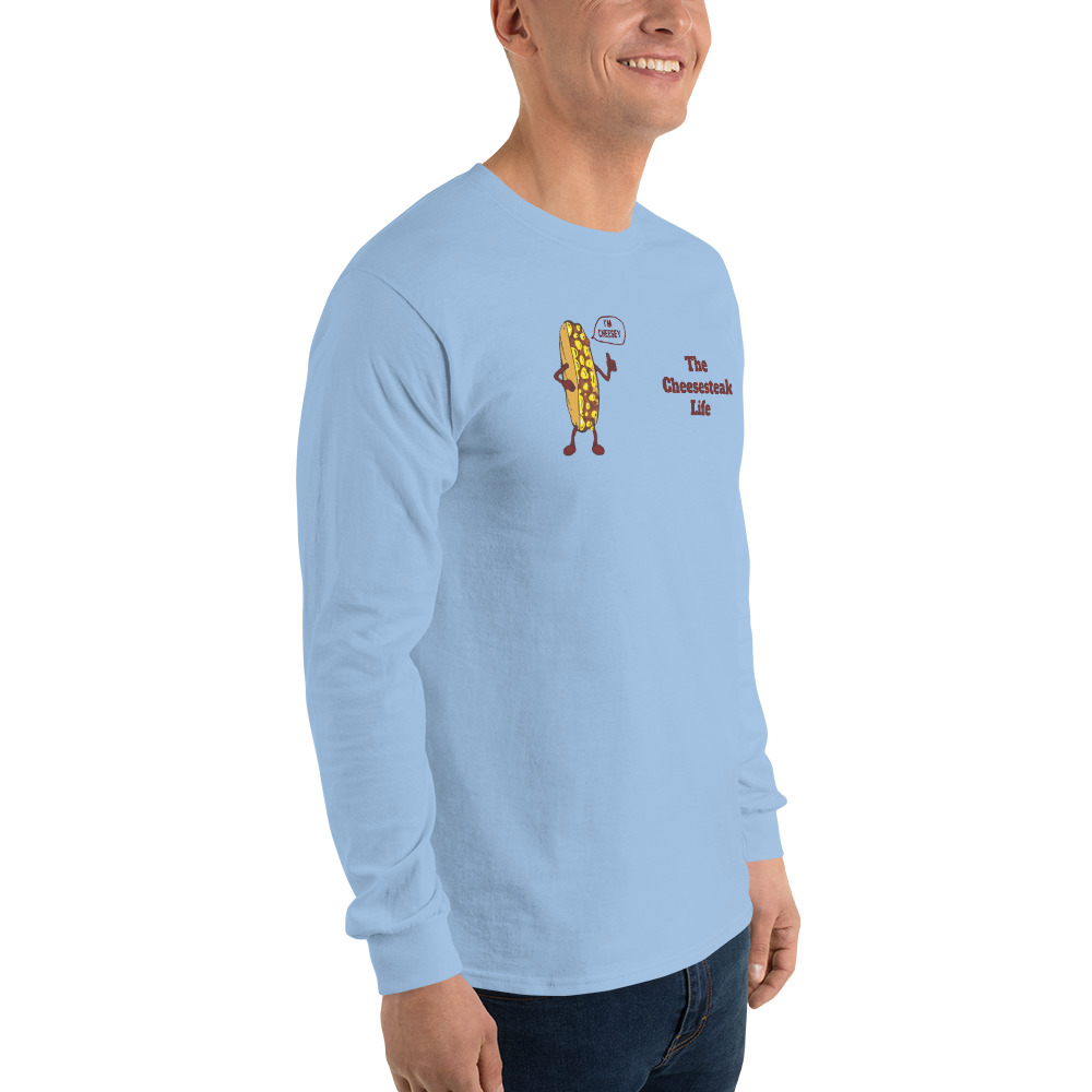 Long Sleeve T-Shirt - Cheesesteak Life - Amigo Dan - Cheesey Beach - Image 24
