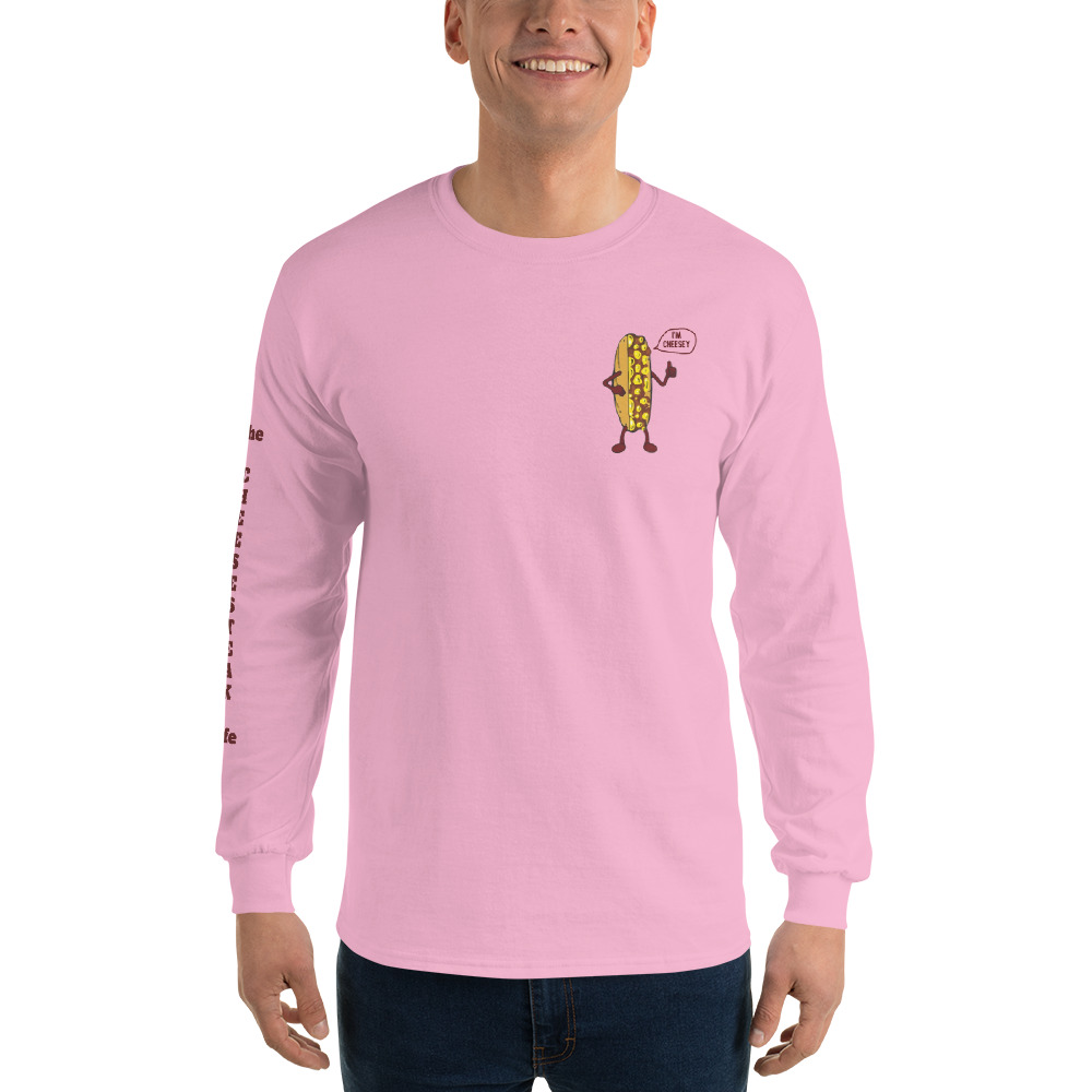 Long Sleeve Shirt - Cheesesteak Life - Amigo Dan - Cheesey Bar-B-Que on back - TCL on arm - Image 19