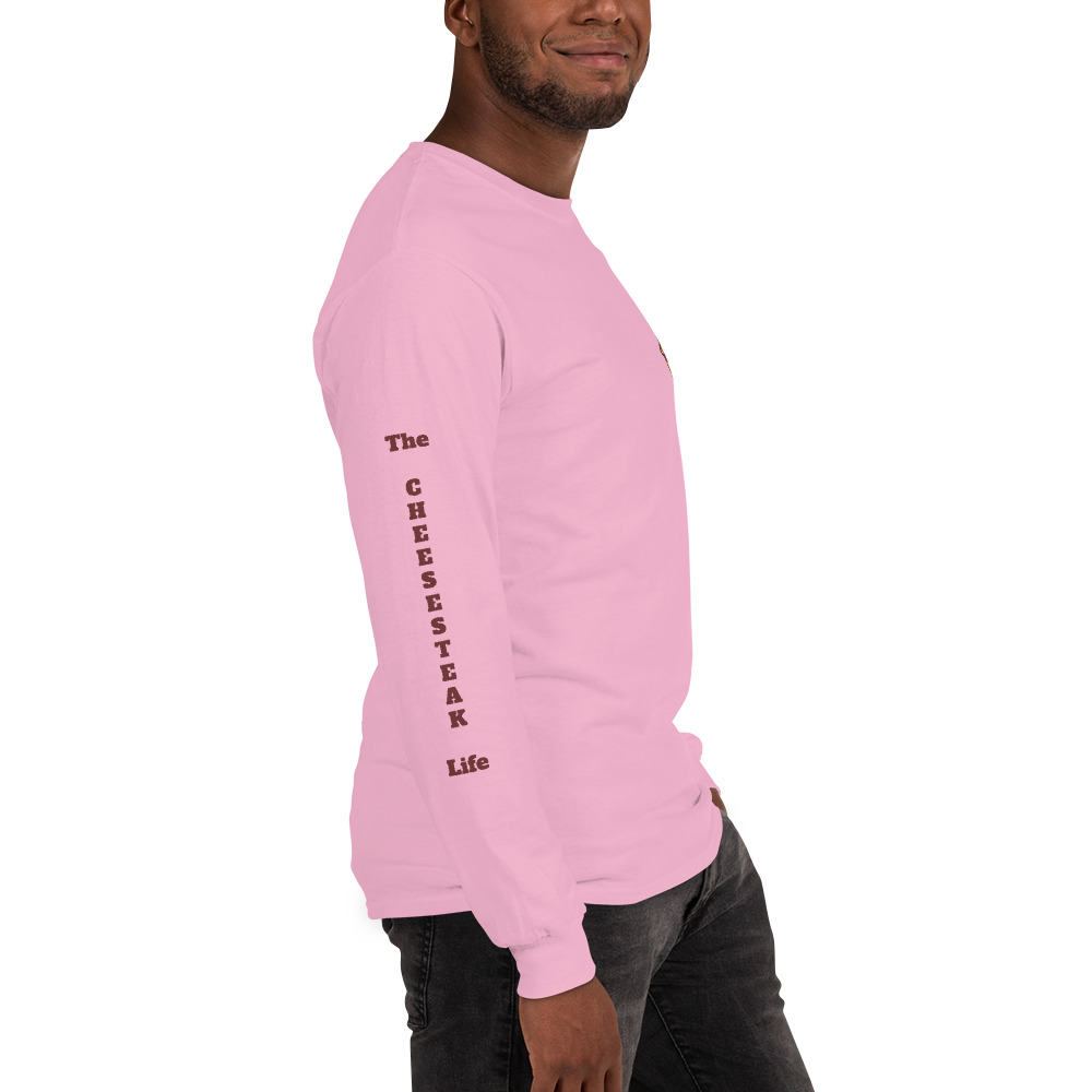 Long Sleeve T-Shirt - Cheesesteak Life - Amigo Dan - Mr. Cheesey on back - TCL on arm - Image 24