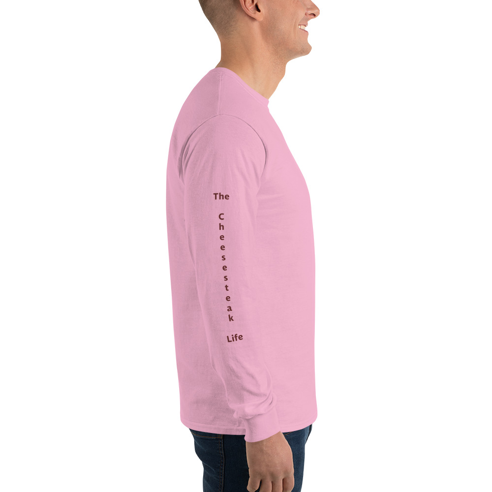 Long Sleeve T-Shirt - Cheesesteak Life - Amigo Dan - Cheesey Beach - TCL on arm - Image 31