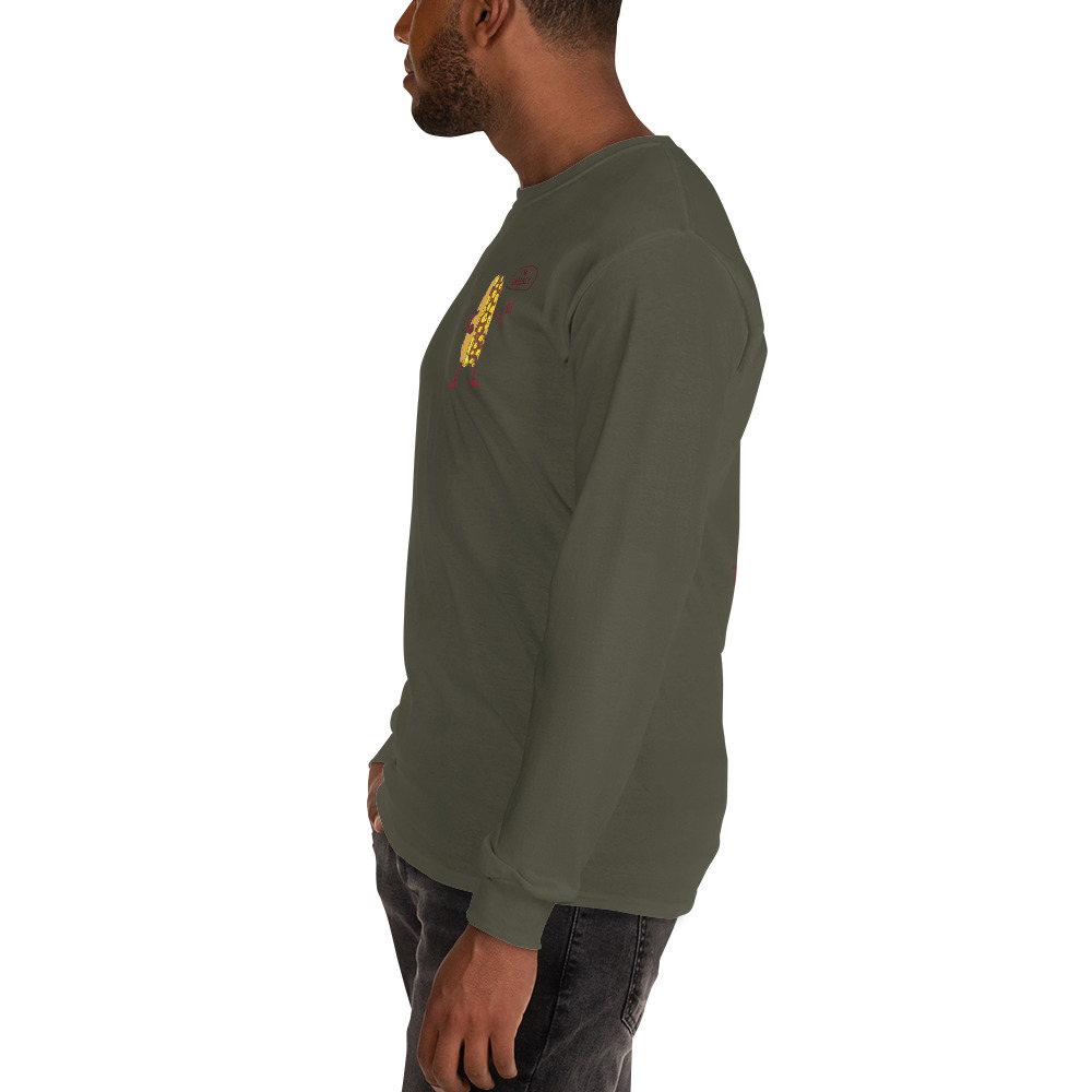 Long Sleeve T-Shirt - Cheesesteak Life - Amigo Dan - Mr. Cheesey on back - TCL on arm - Image 15