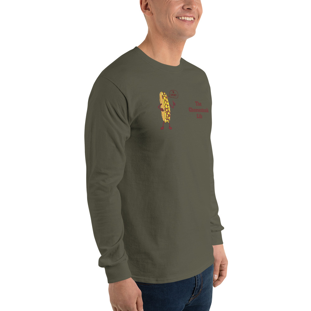 Long Sleeve T-Shirt - Cheesesteak Life - Amigo Dan - Cheesey Beach - Image 16