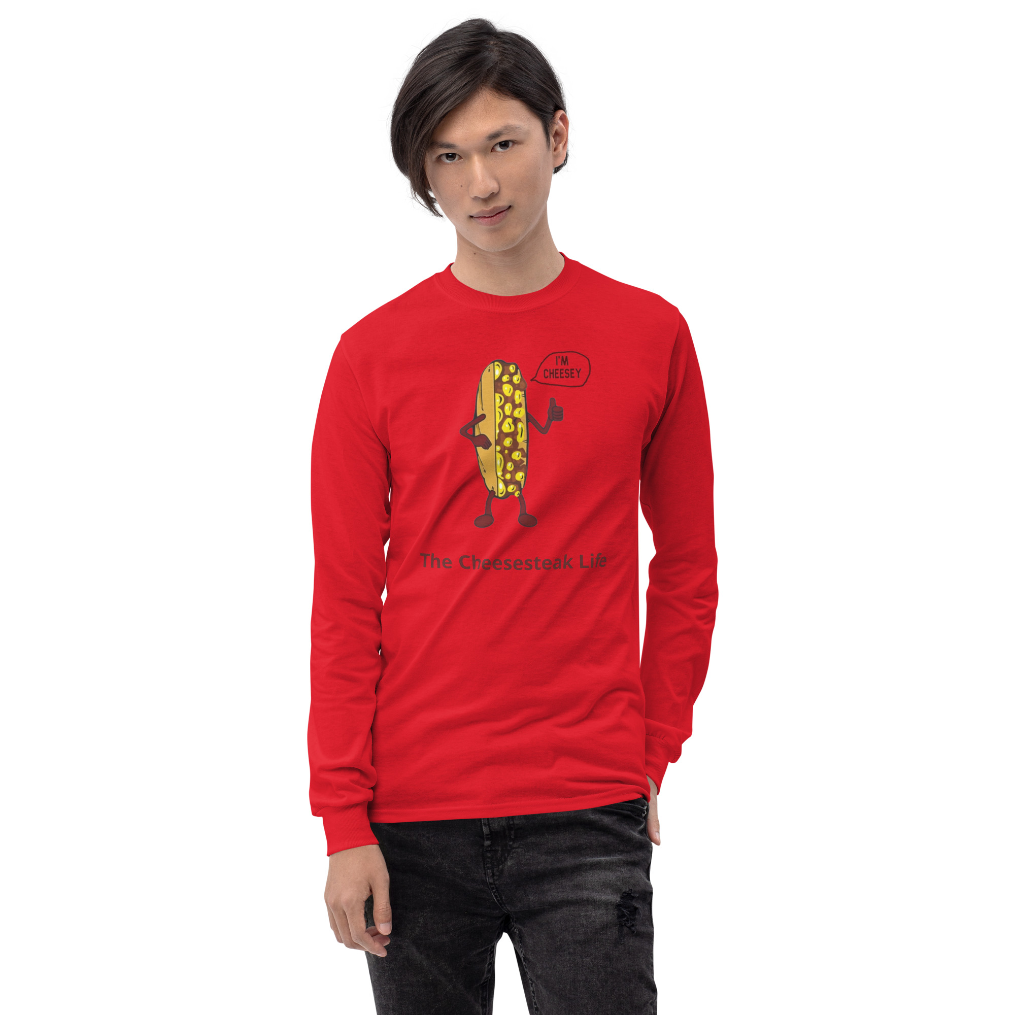 Mr. Cheesey - Long Sleeve T-Shirt - Image 5
