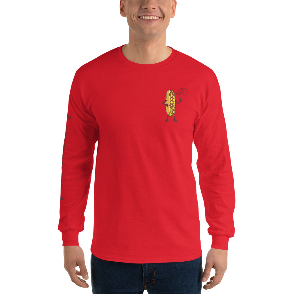Long Sleeve Shirt - Cheesesteak Life - Amigo Dan - Cheesey Eagles Fan on back - TCL on arm - Image 7