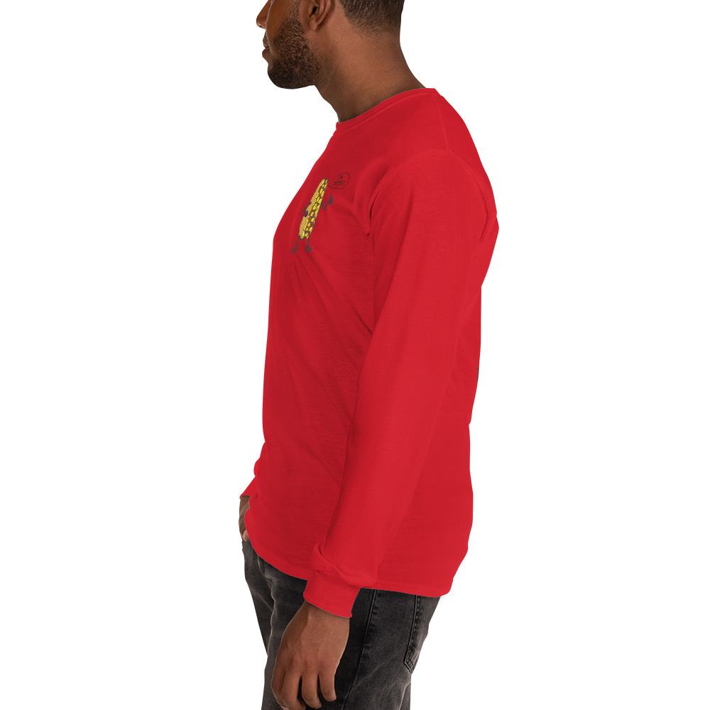 Long Sleeve T-Shirt - Cheesesteak Life - Amigo Dan - Mr. Cheesey on back - TCL on arm - Image 7