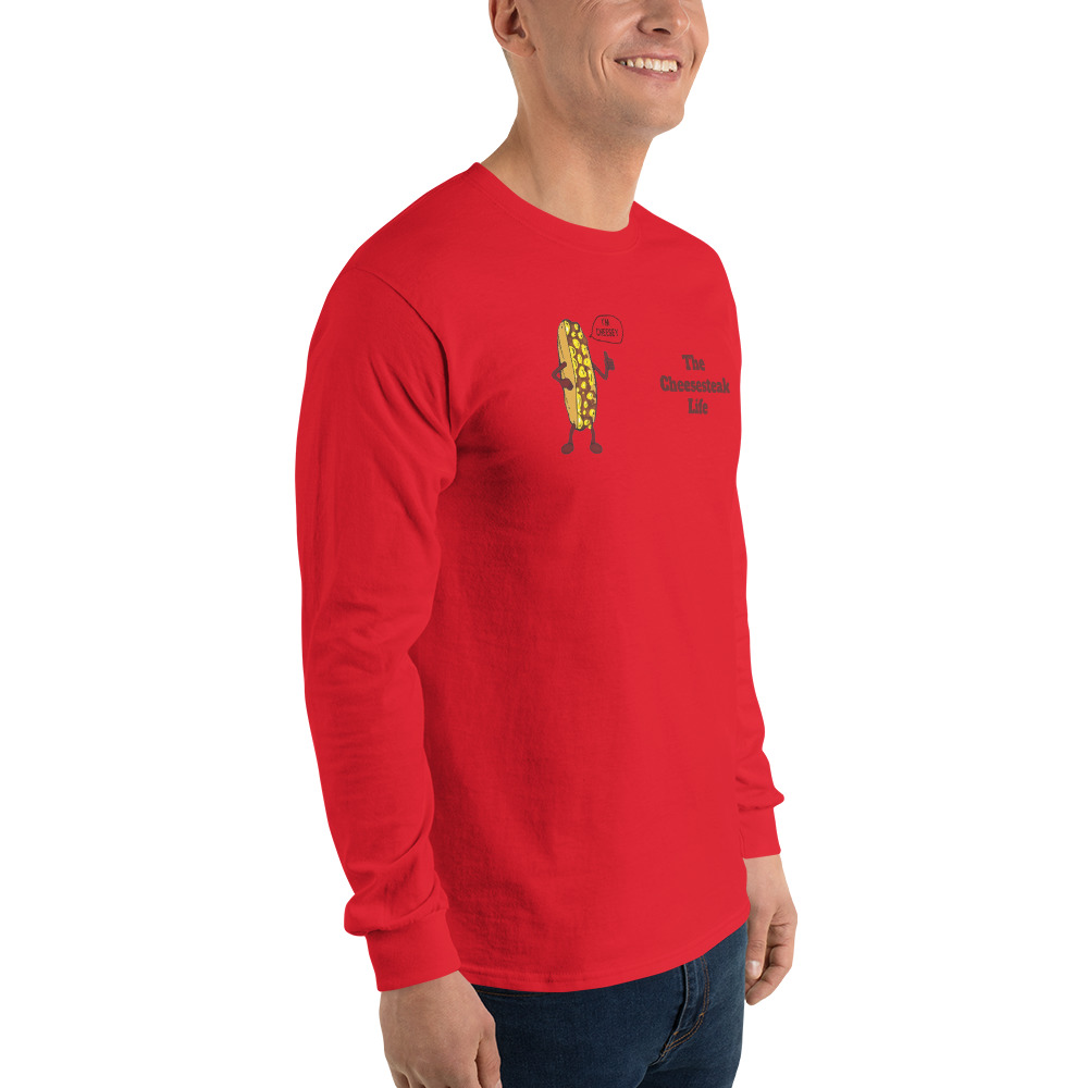 Long Sleeve T-Shirt - Cheesesteak Life - Amigo Dan - Cheesey Beach - Image 8