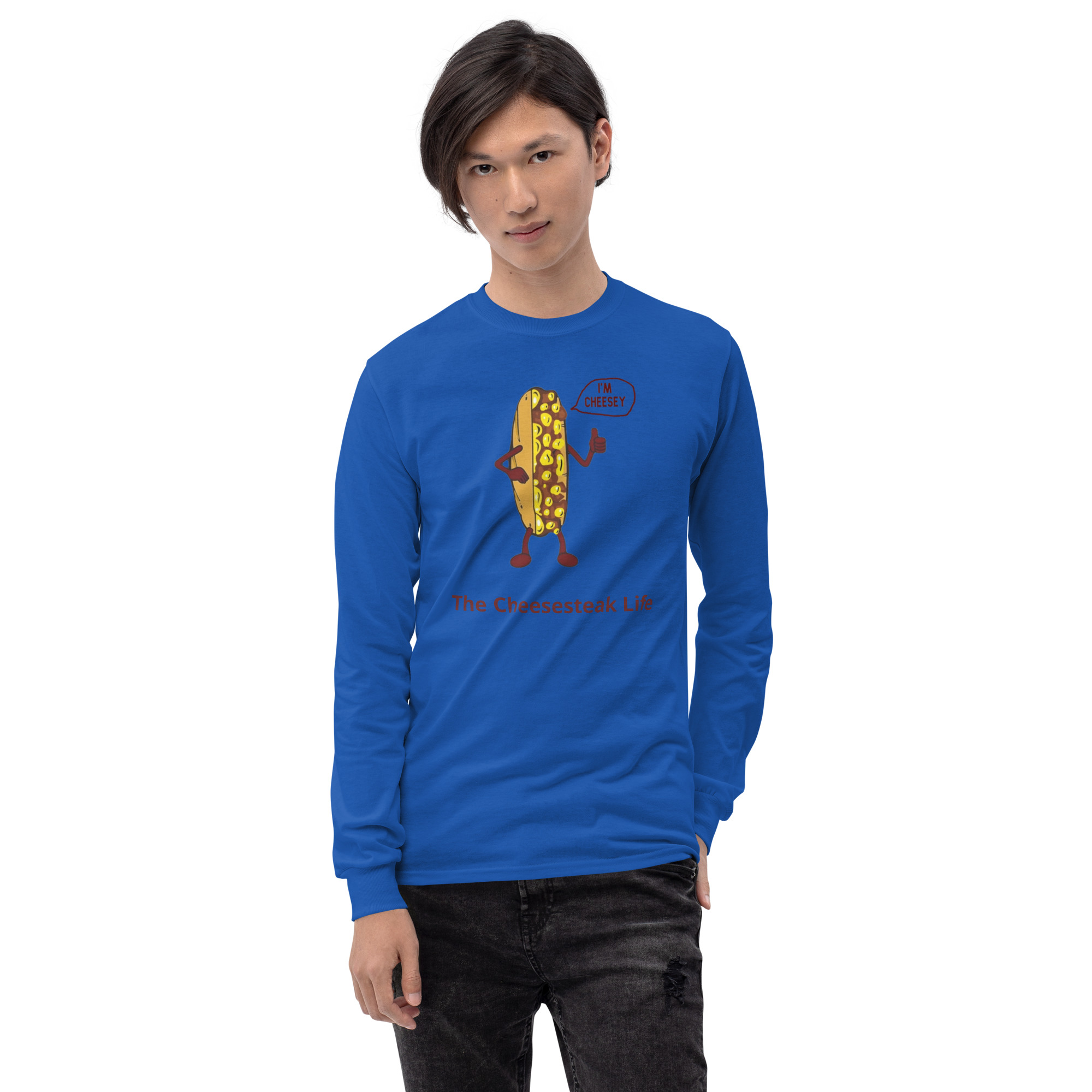Mr. Cheesey - Long Sleeve T-Shirt - Image 7