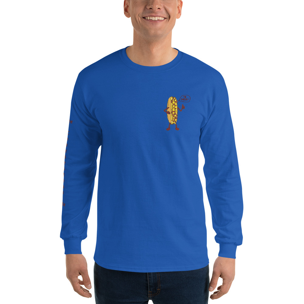 Long Sleeve T-Shirt - Cheesesteak Life - Amigo Dan - Cheesey Beach - TCL on arm - Image 9