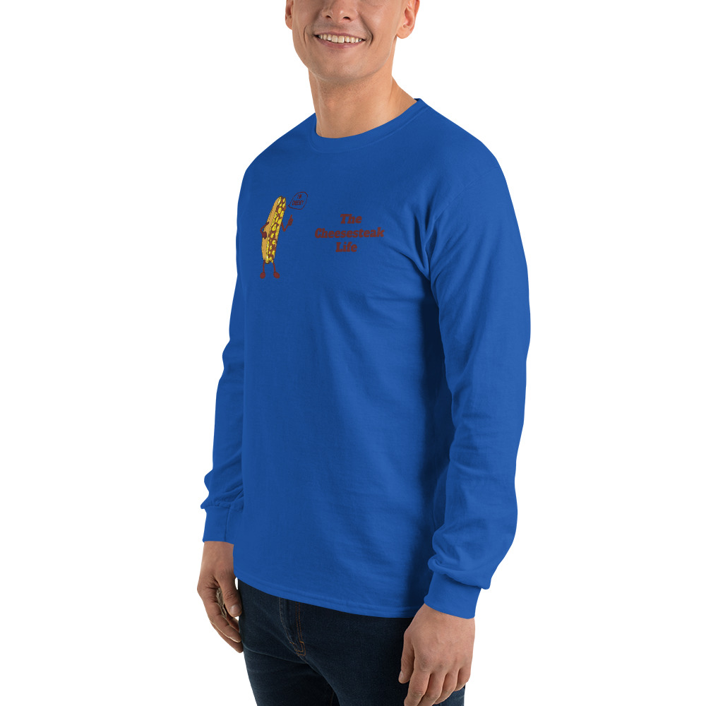 Long Sleeve T-Shirt - Cheesesteak Life - Amigo Dan - Cheesey Beach - Image 11