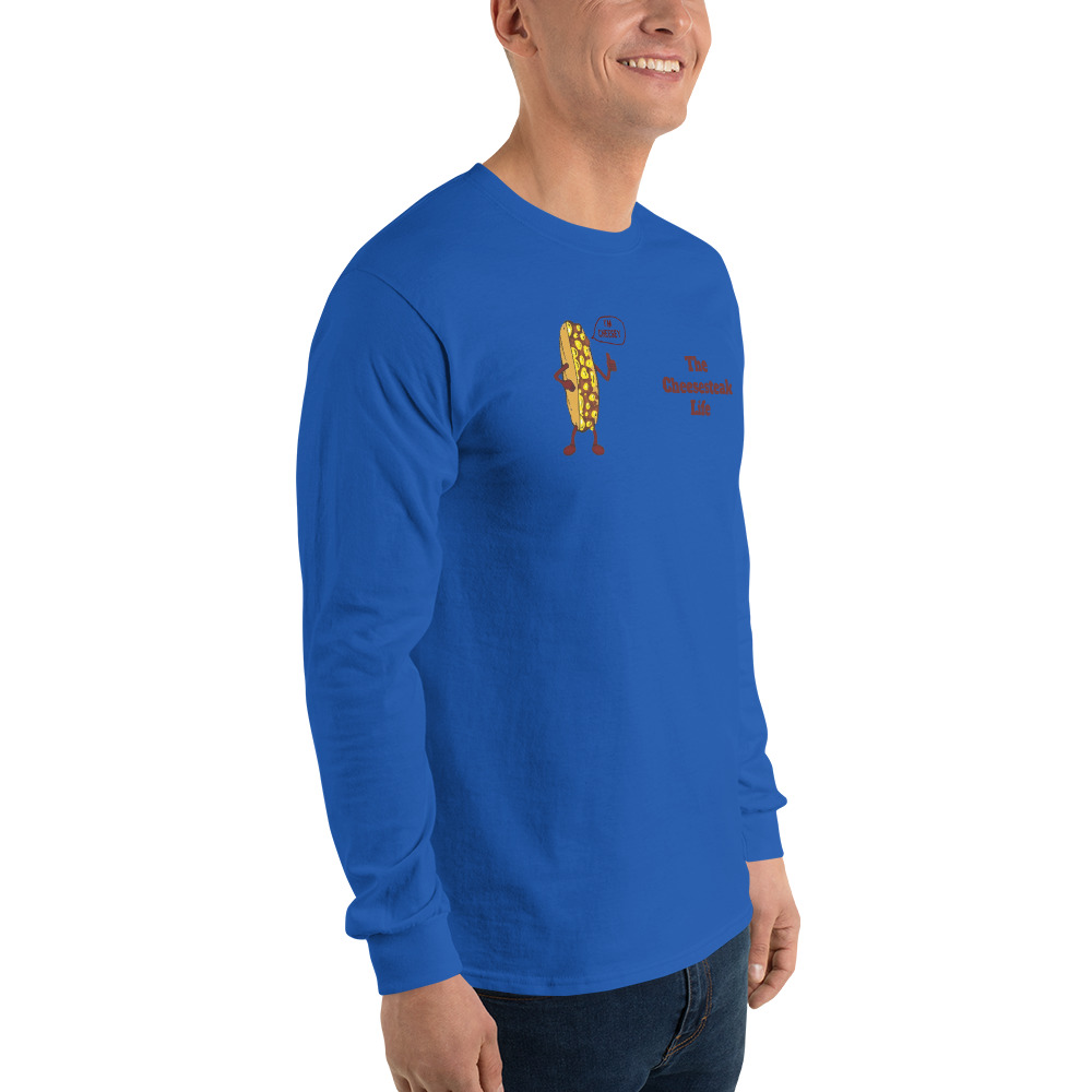 Long Sleeve T-Shirt - Cheesesteak Life - Amigo Dan - Cheesey Beach - Image 12