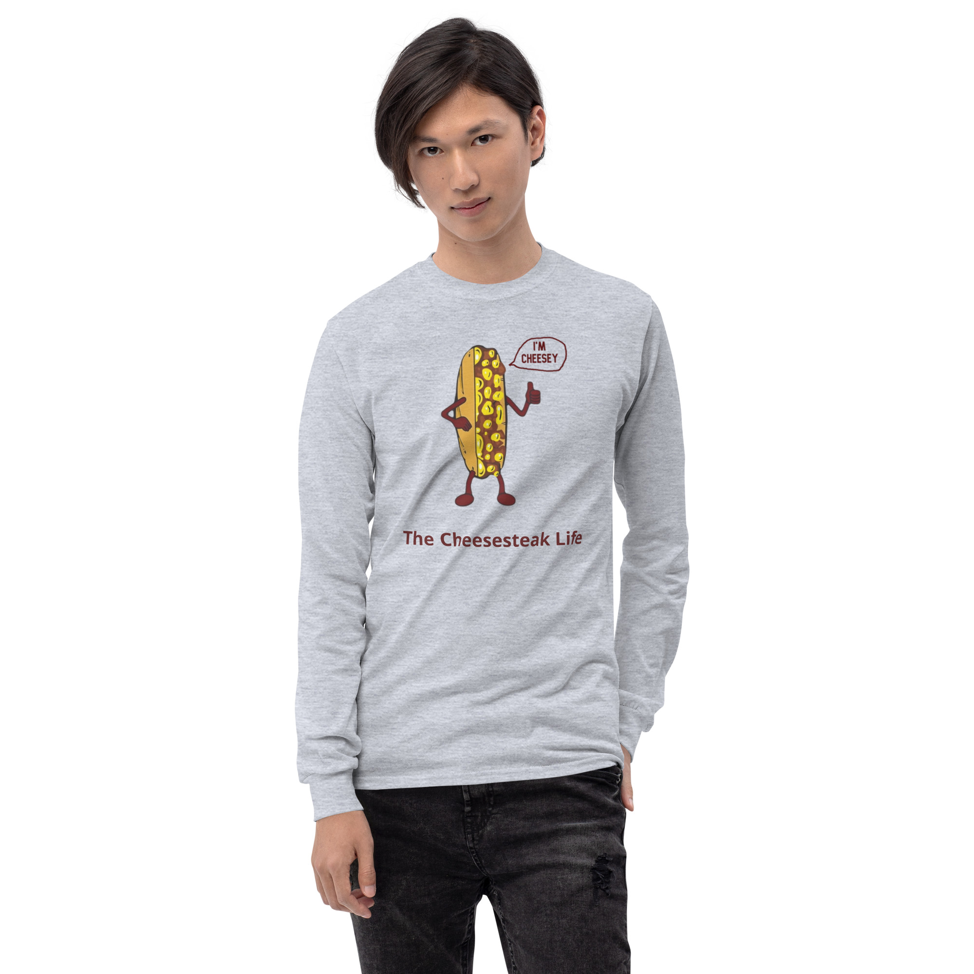 Mr. Cheesey - Long Sleeve T-Shirt - Image 11