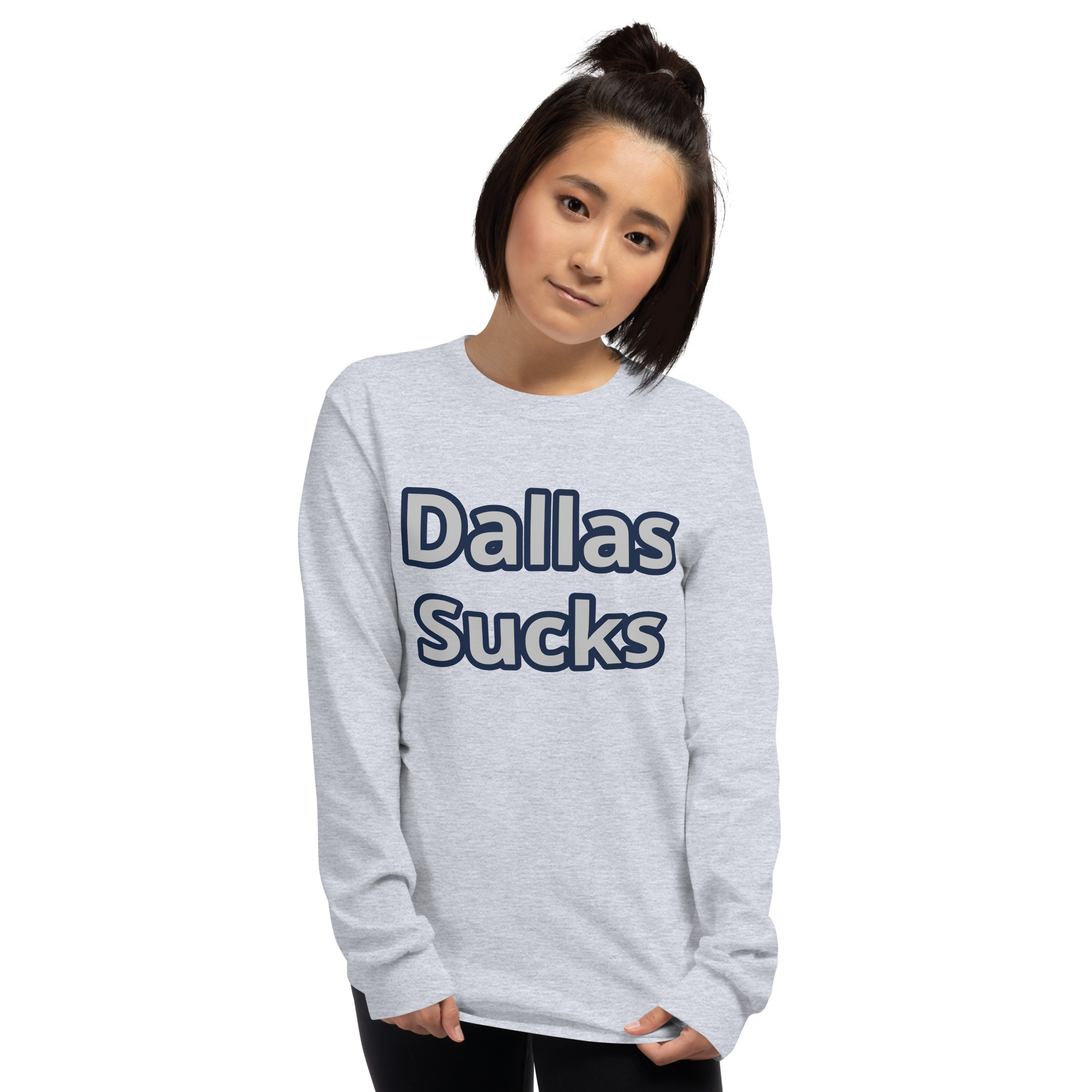 Long Sleeve T-Shirt - Cheesesteak Life - Dallas sucks - Cheesey eagles fan on back - Image 5