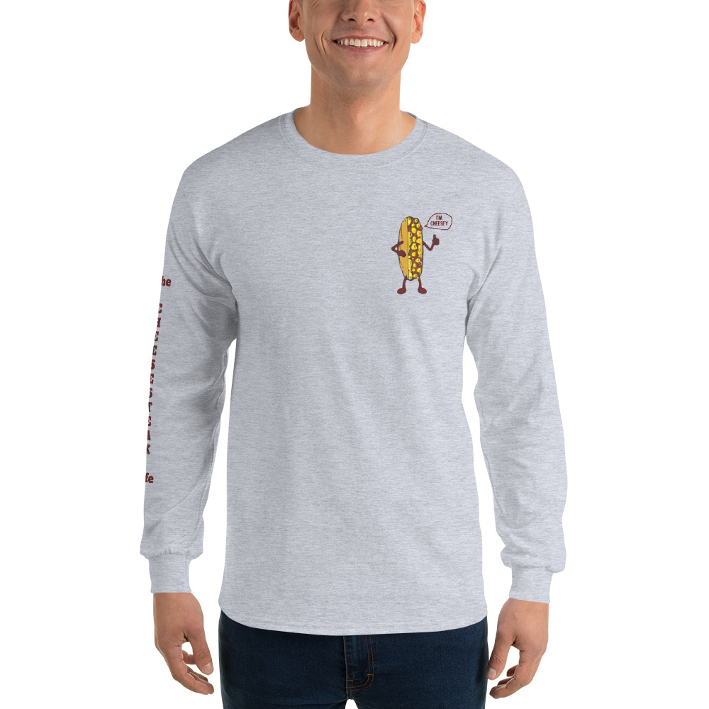 Long Sleeve Shirt - Cheesesteak Life - Amigo Dan - Cheesey Beach - TCL on arm - Image 17