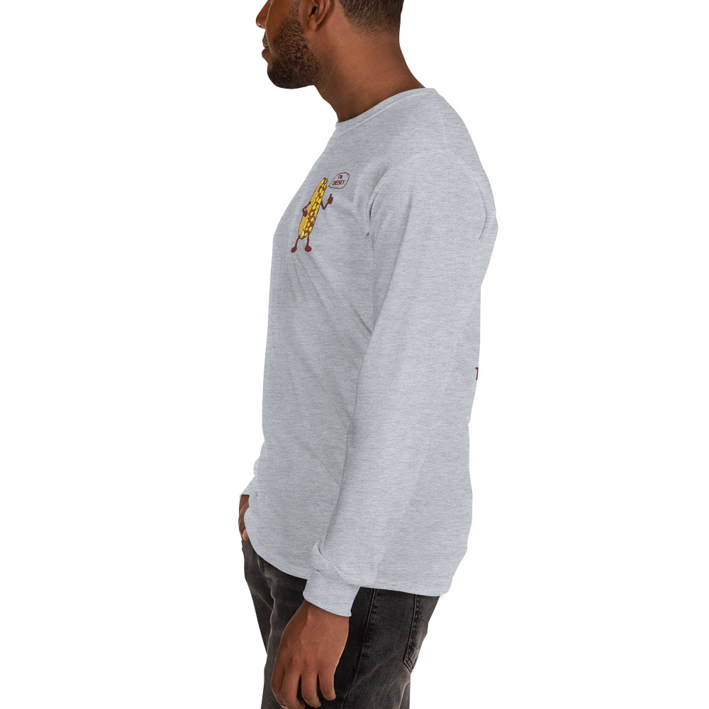 Long Sleeve T-Shirt - Cheesesteak Life - Amigo Dan - Mr. Cheesey on back - TCL on arm - Image 19