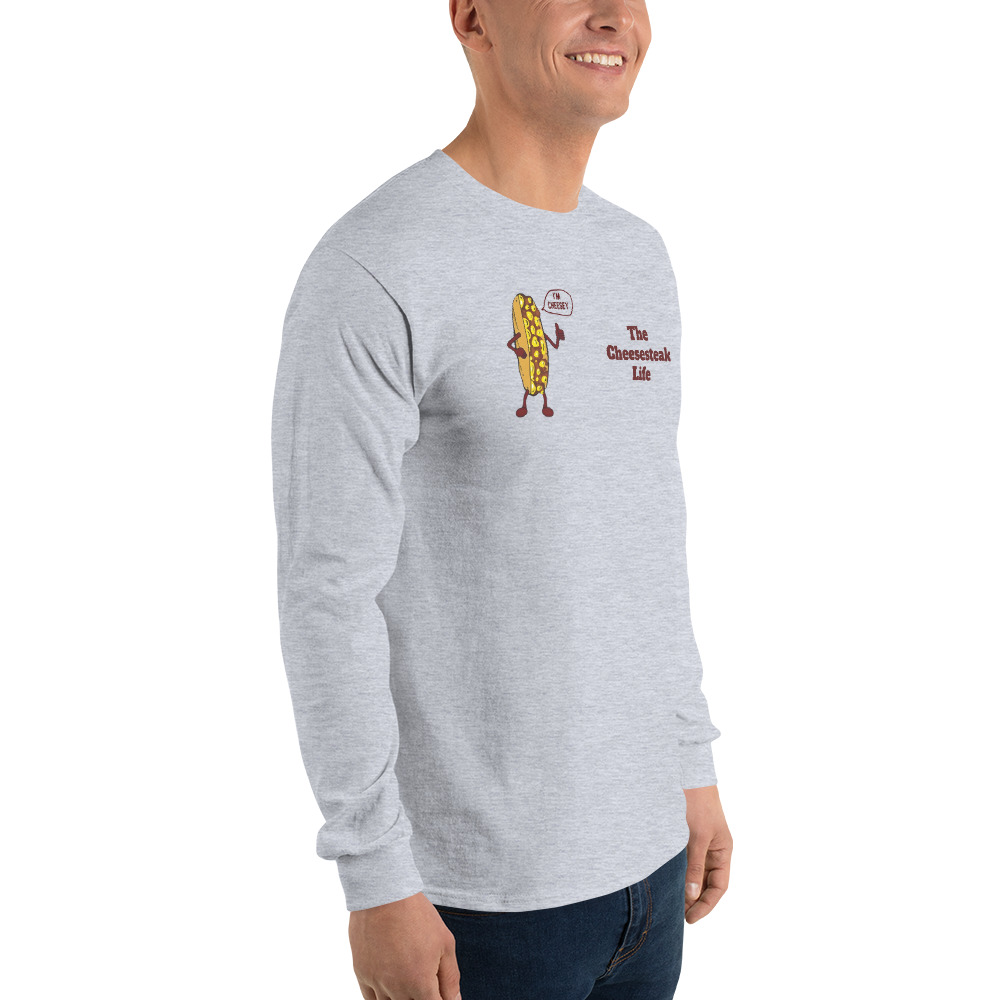 Long Sleeve T-Shirt - Cheesesteak Life - Amigo Dan - Cheesey Beach - Image 20