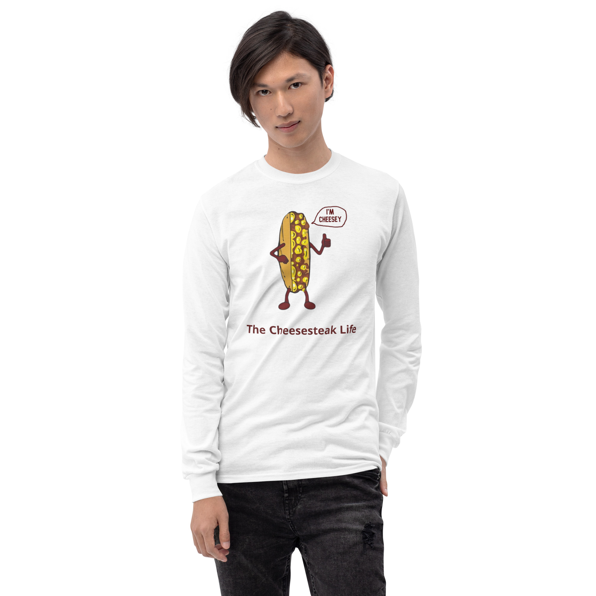 Mr. Cheesey - Long Sleeve T-Shirt - Image 17
