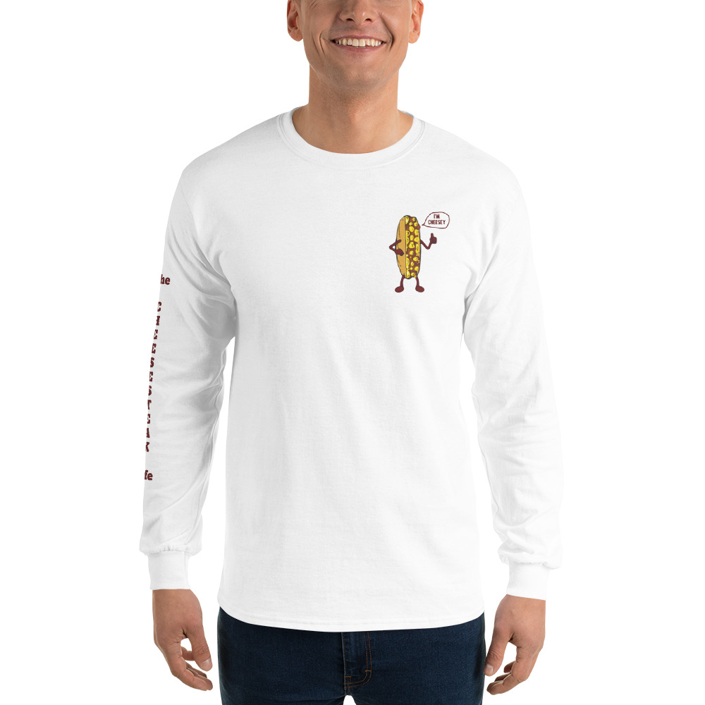 Long Sleeve Shirt - Cheesesteak Life - Amigo Dan - Cheesey Bar-B-Que on back - TCL on arm - Image 22