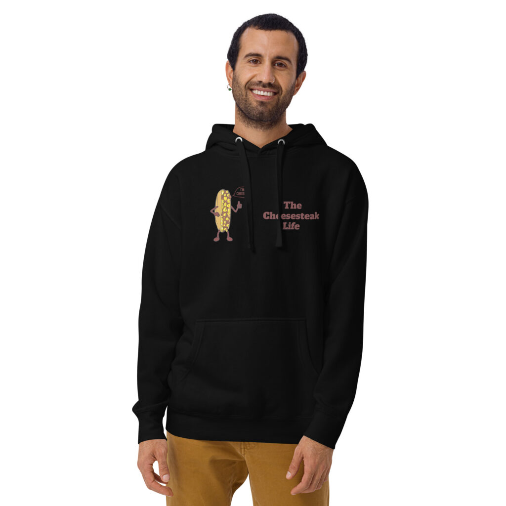 Hoodie - Cheesesteak Life - Amigo Dan - Cheesey Beach