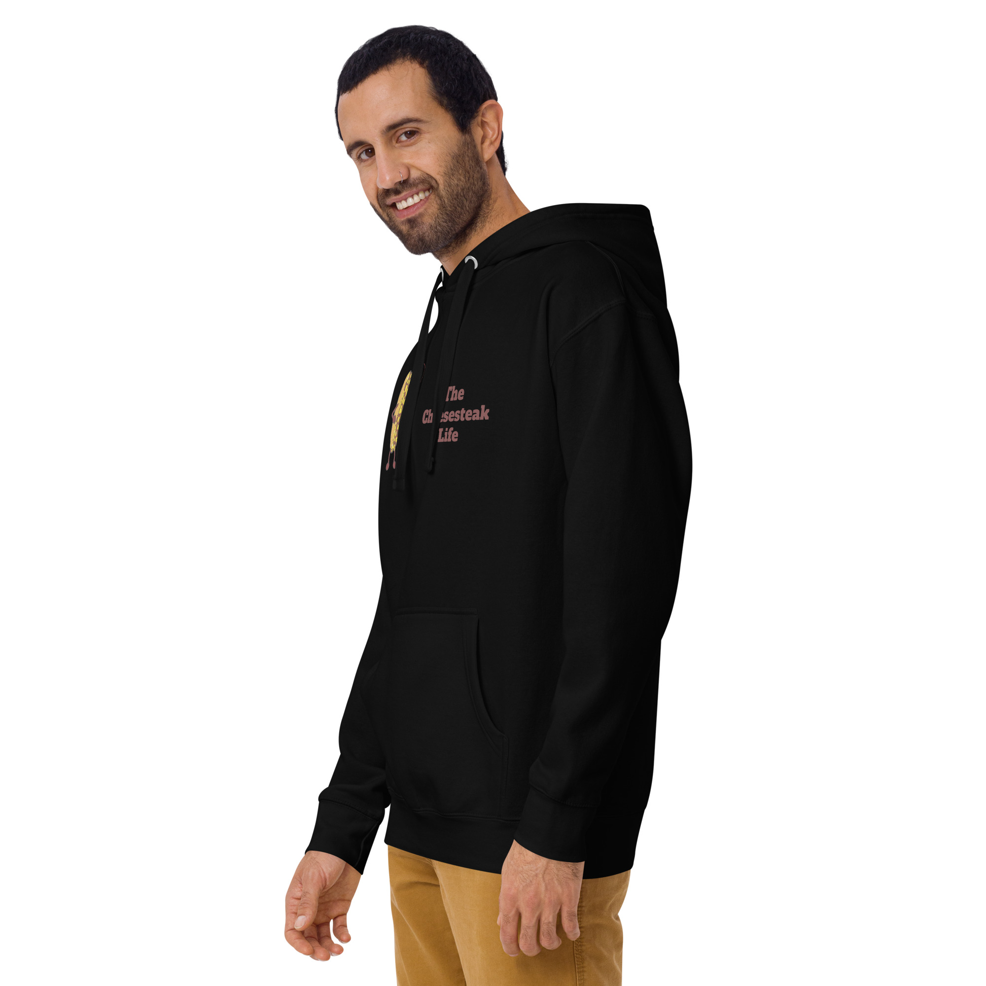 Hoodie - Cheesesteak Life - Amigo Dan - Cheesey Beach - Image 3
