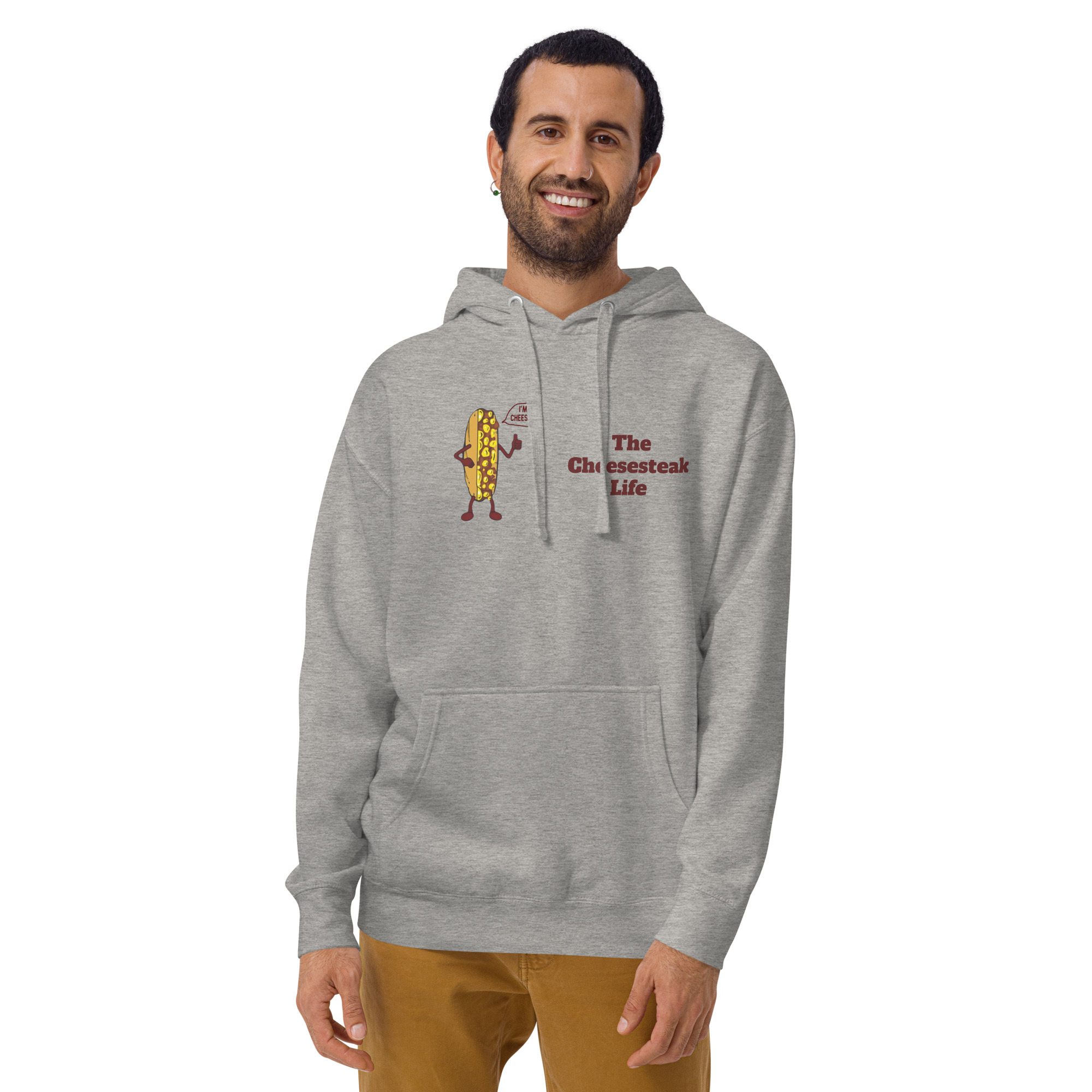 Hoodie - Cheesesteak Life - Amigo Dan - Cheesey Beach - Image 17